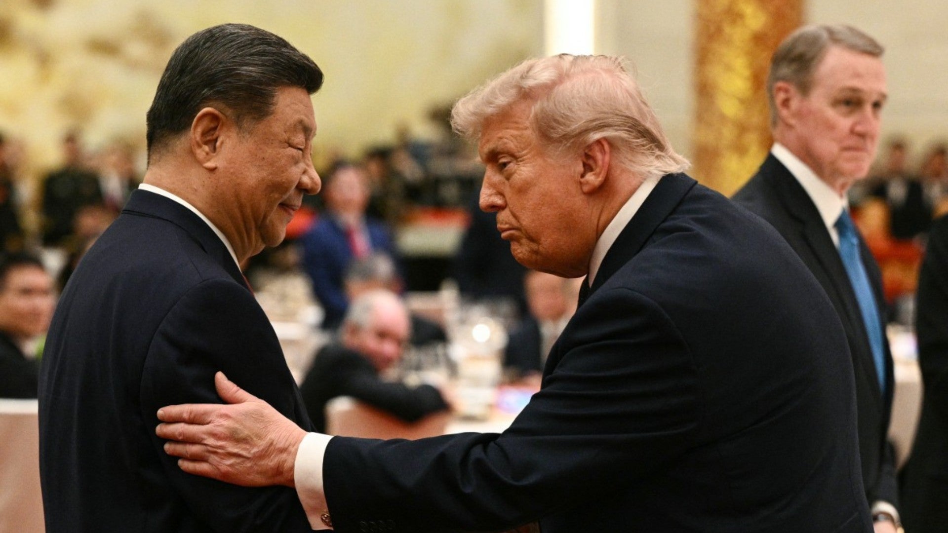 Xi Jinping y Donald Trump. (AFP)