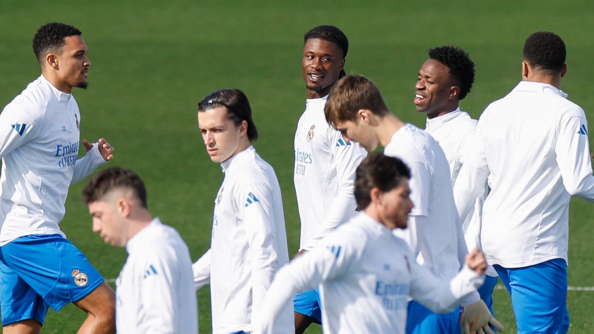Entrenamiento del Real Madrid - Foto: EFE