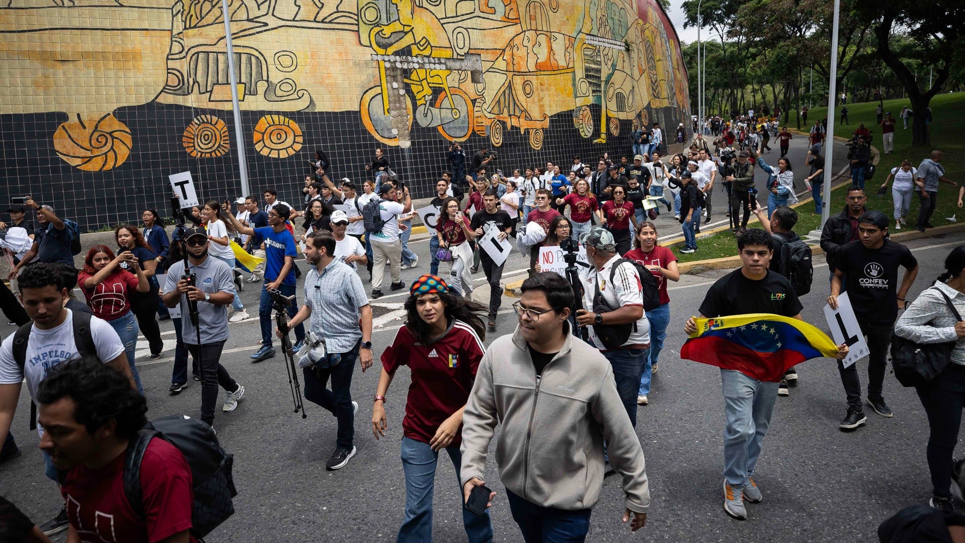 Protestas en Venezuela contra el régimen - Foto: EFE