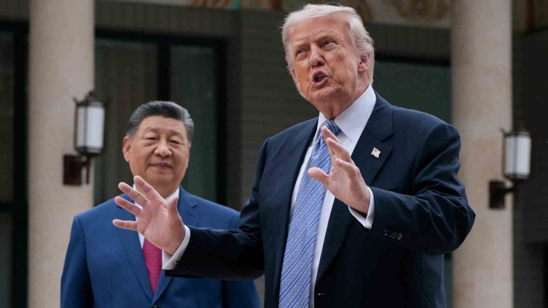 Donald Trump y Xi Jinping - AFP