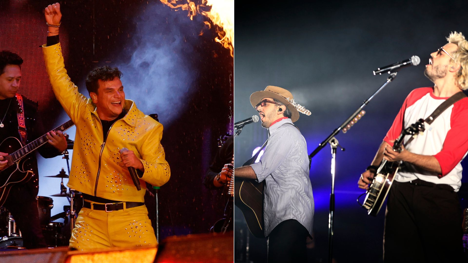 Silvestre Dangond/ Morat - Fotos EFE