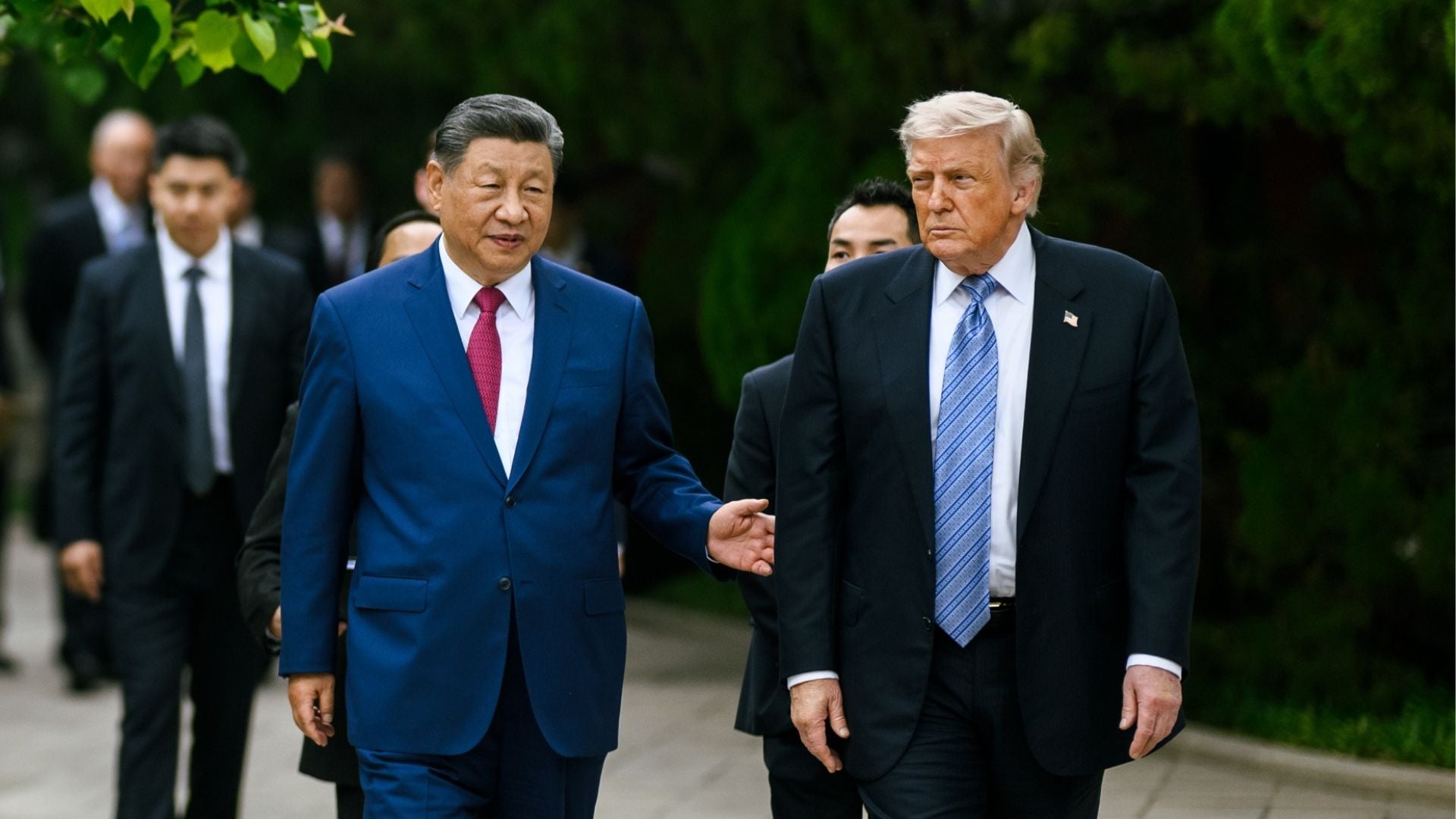 Donald Trump y Xi Jinping - Foto EFE