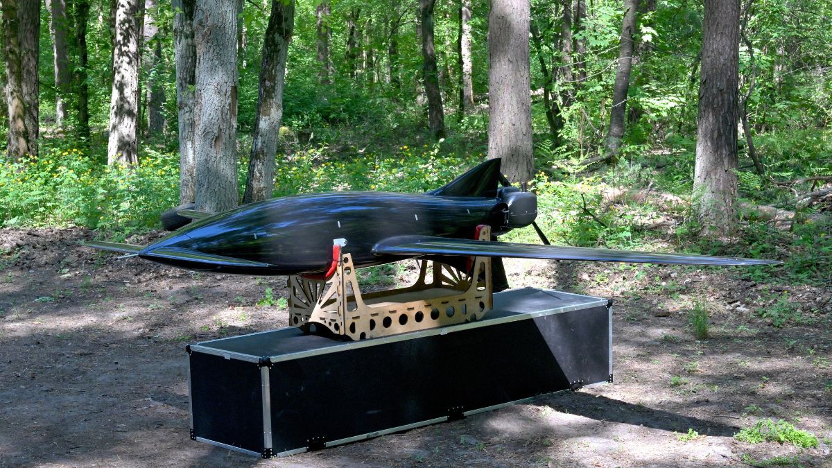 Drone ucraniano (AFP)
