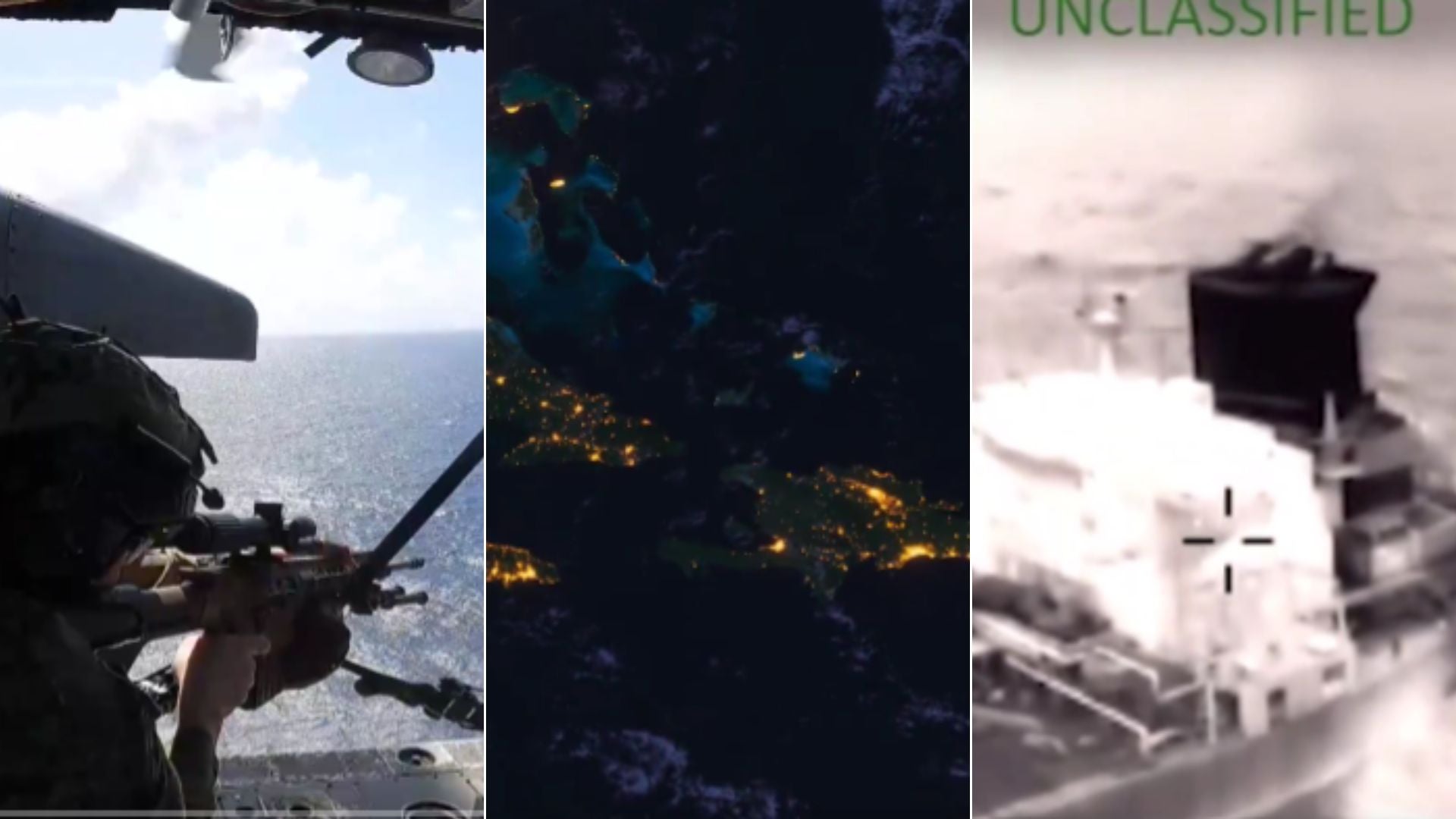 Comando Sur de EE.UU. comparte impactante video del despliegue militar en el Caribe