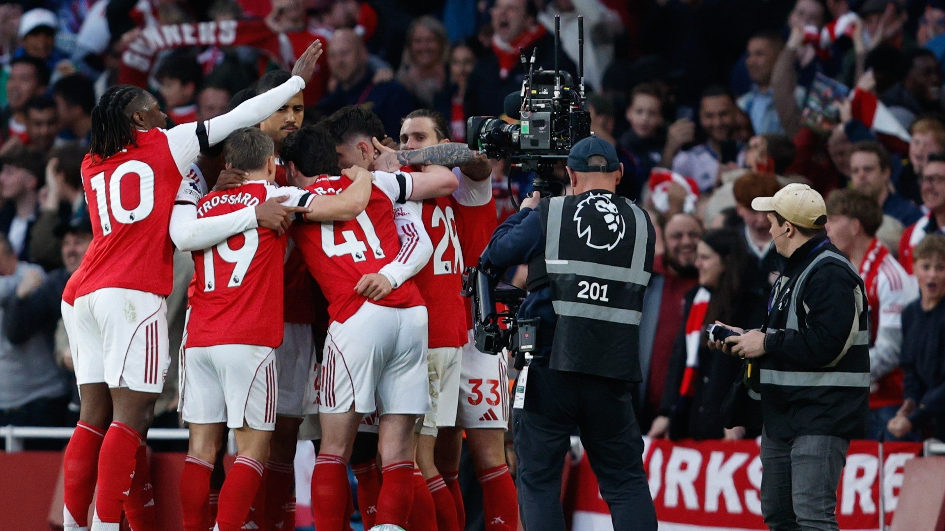 Jugadores del Arsenal FC - Foto: EFE
