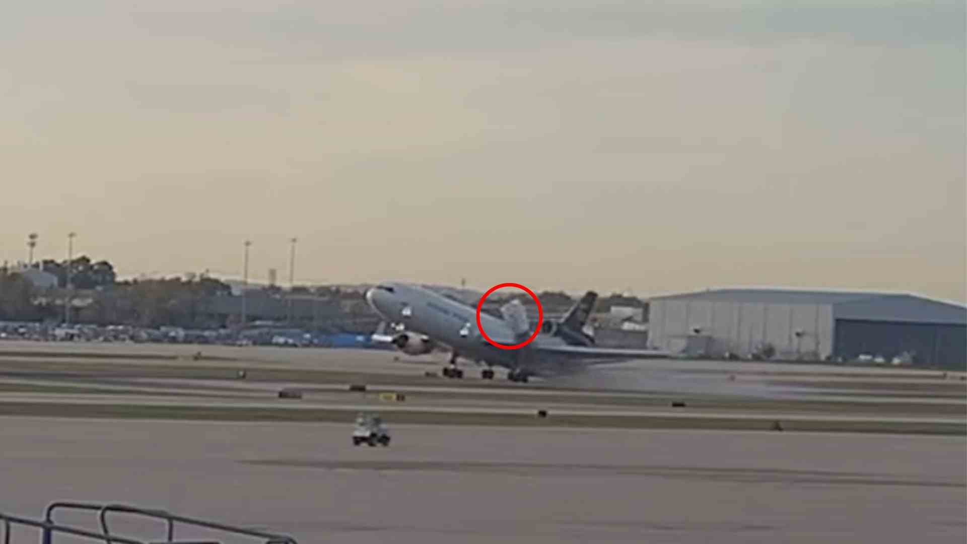 Accidente de avión - Captura de video