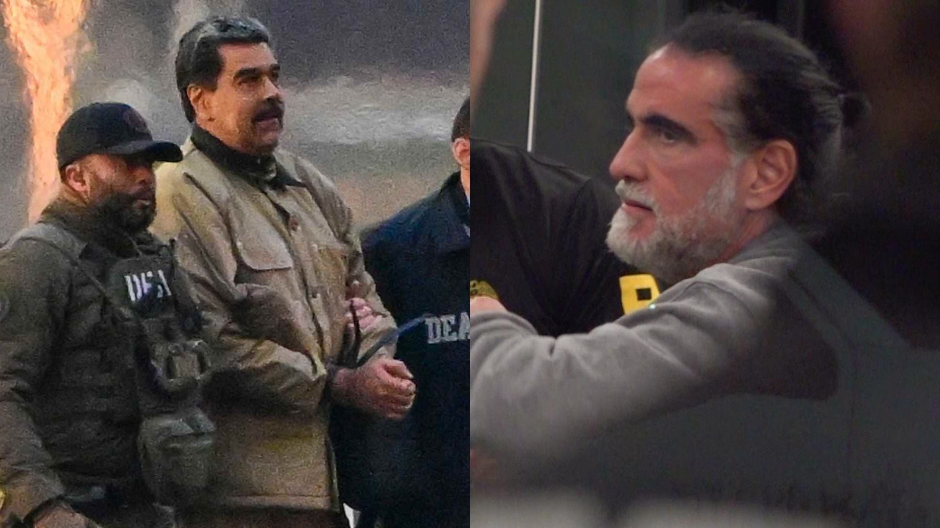 Nicolás Maduro y Alex Saab capturados en Estados Unidos - Fotos: EFE