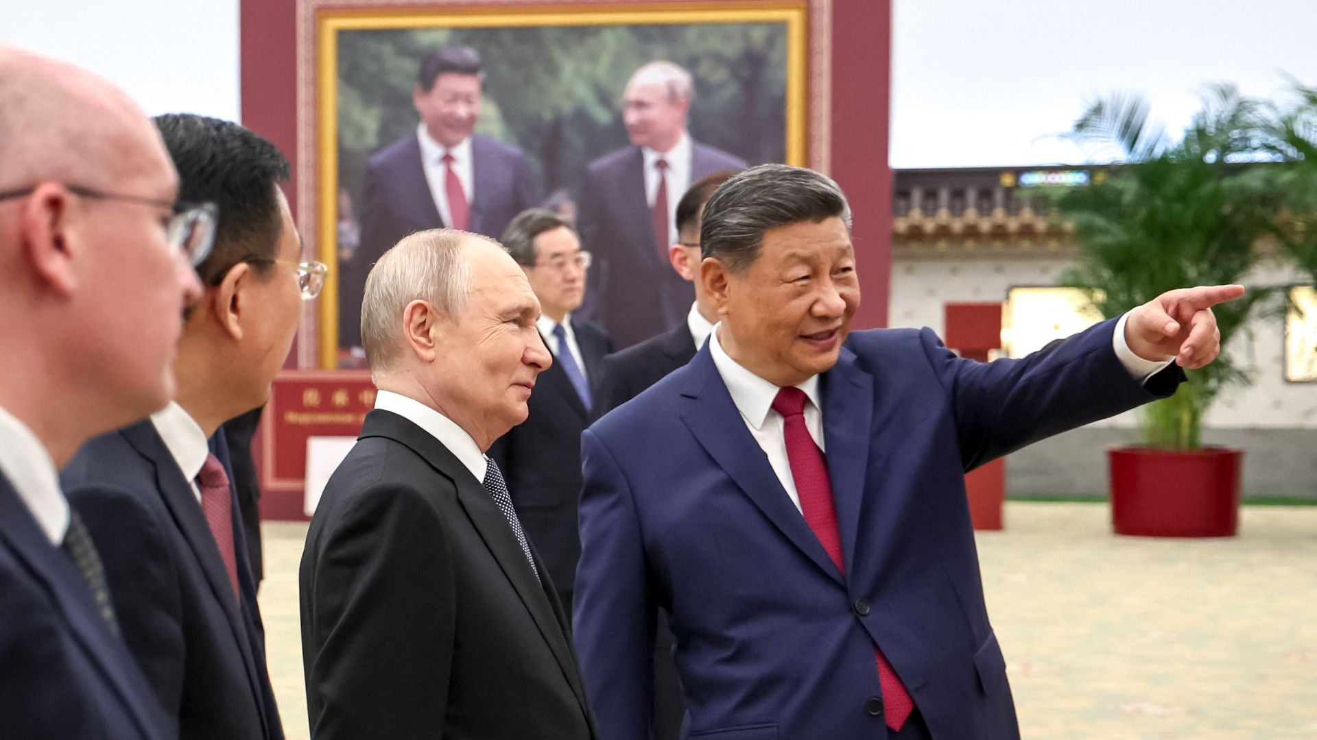 Vladimir Putin y Xi Jinping | Foto AFP