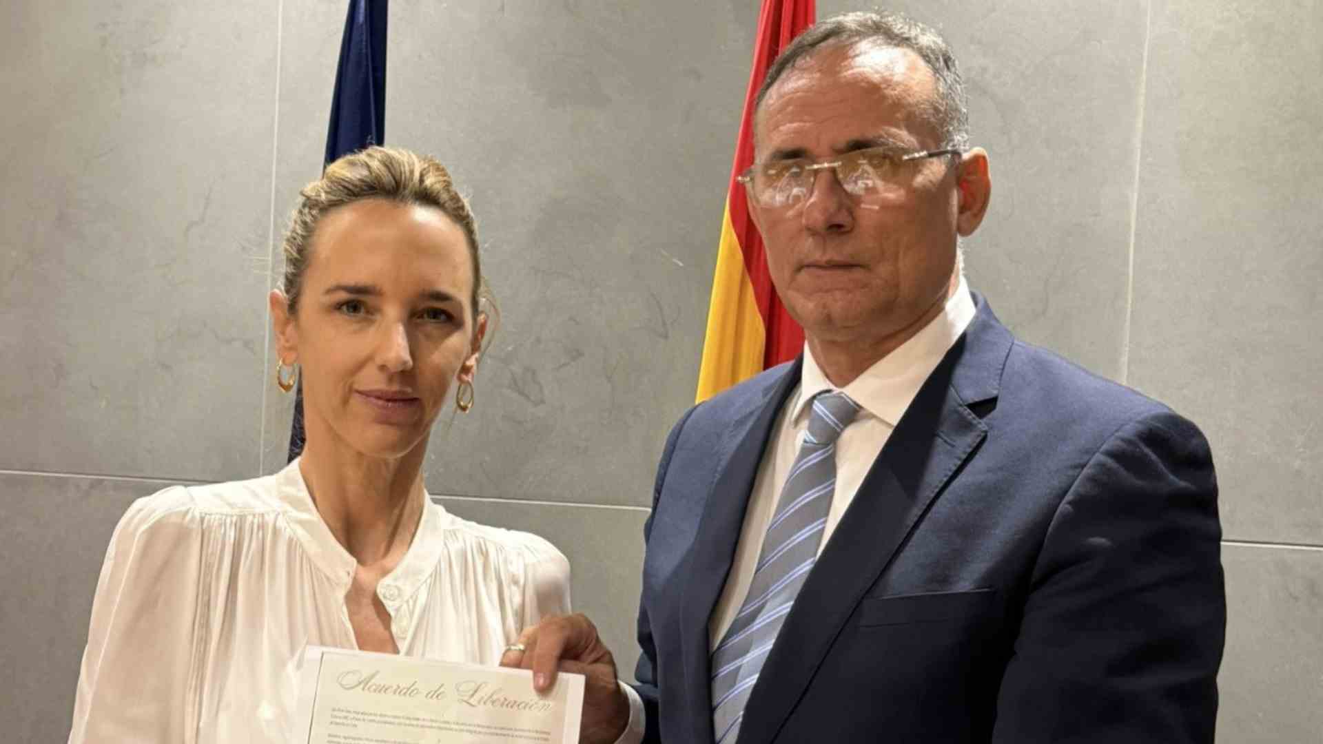 Cayetana Álvarez y José Daniel Ferrer