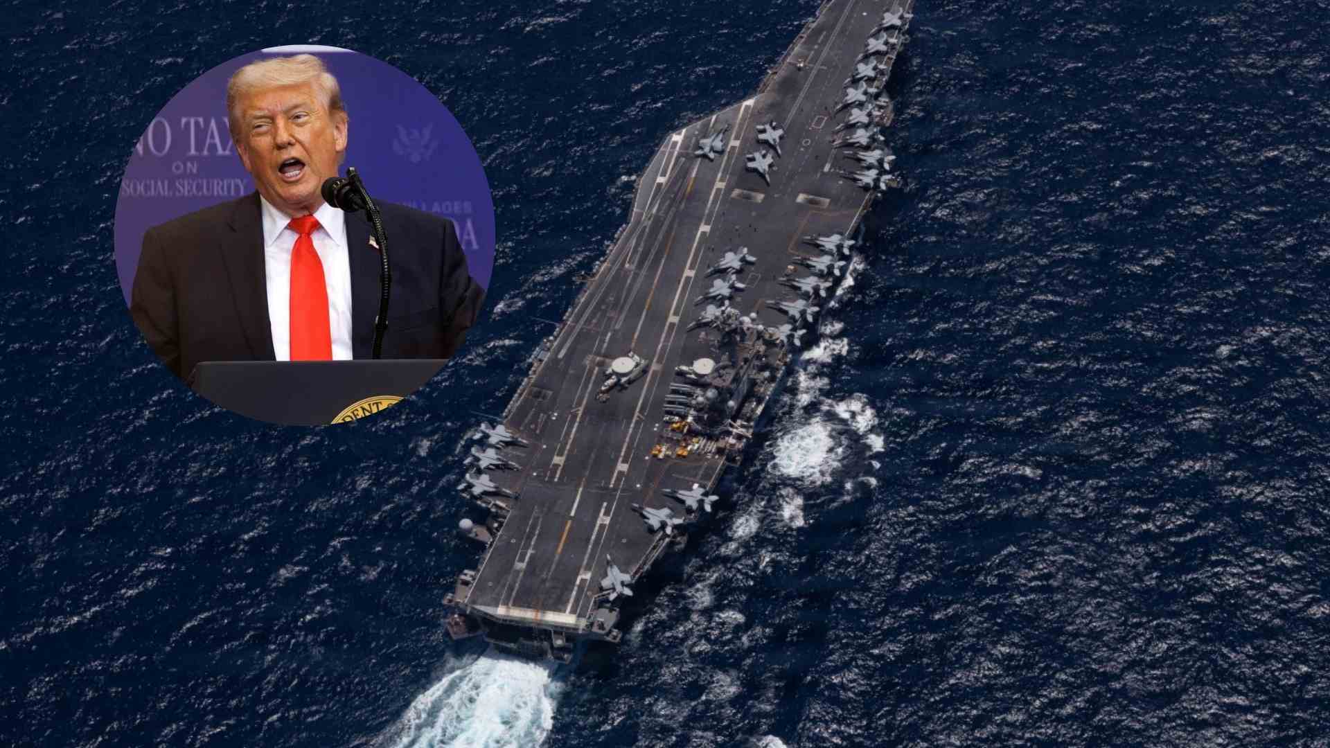 Portaviones Nimitz - Foto AFP