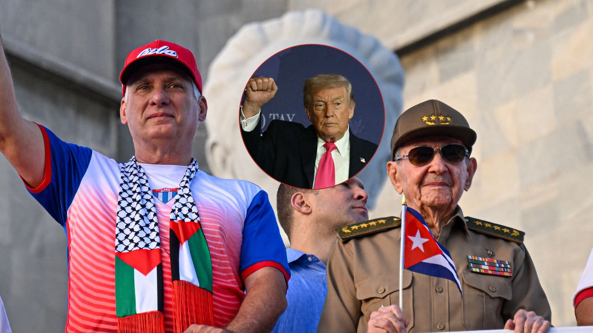 Régimen cubano y Donald Trump | Fotos AFP