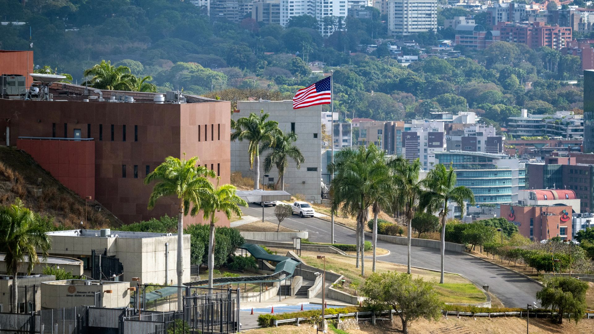 Embajada de Estados Unidos en Caracas | Foto AFP
