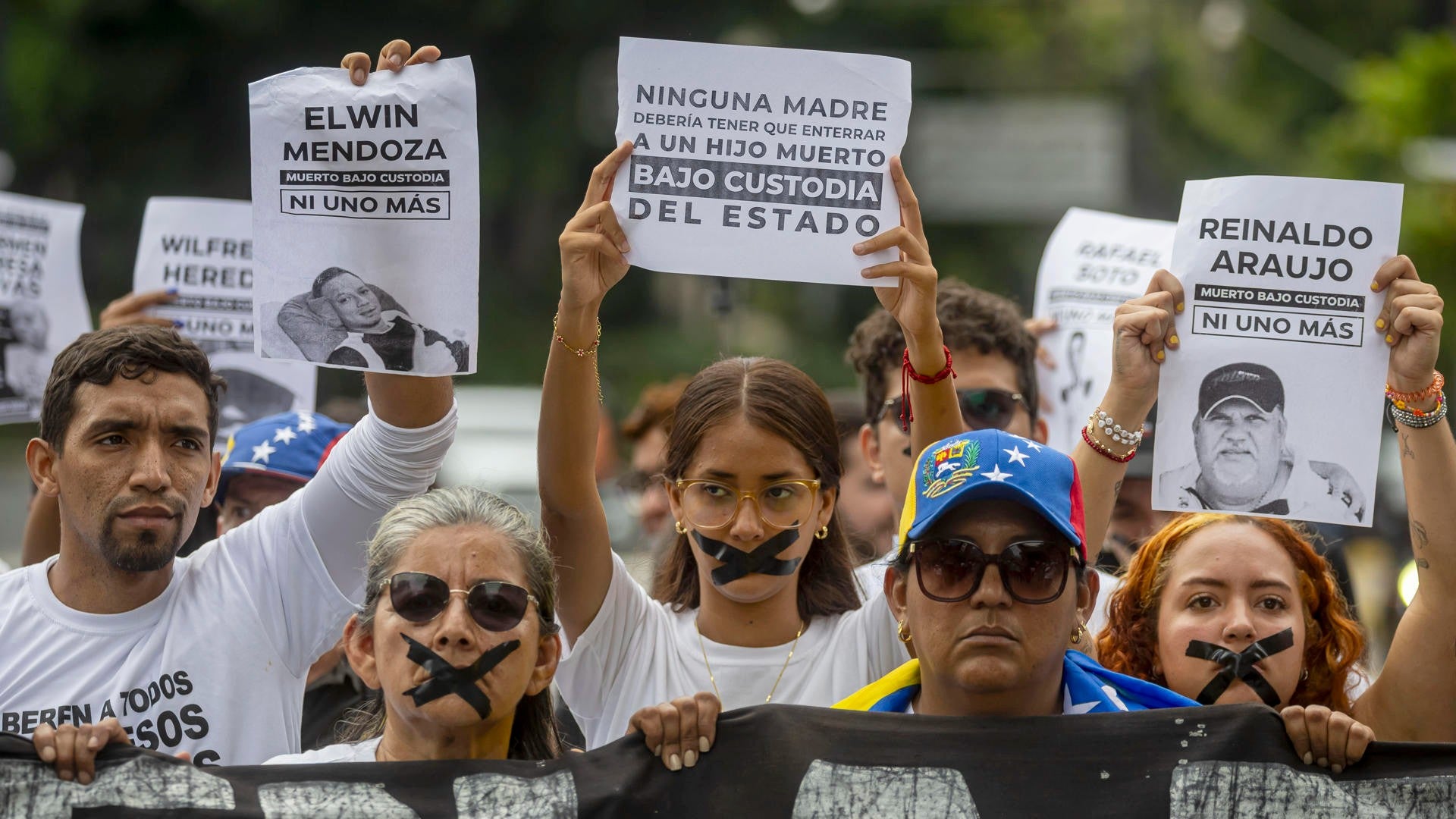 Piden por la libertad de presos políticos en Venezuela - Foto: EFE