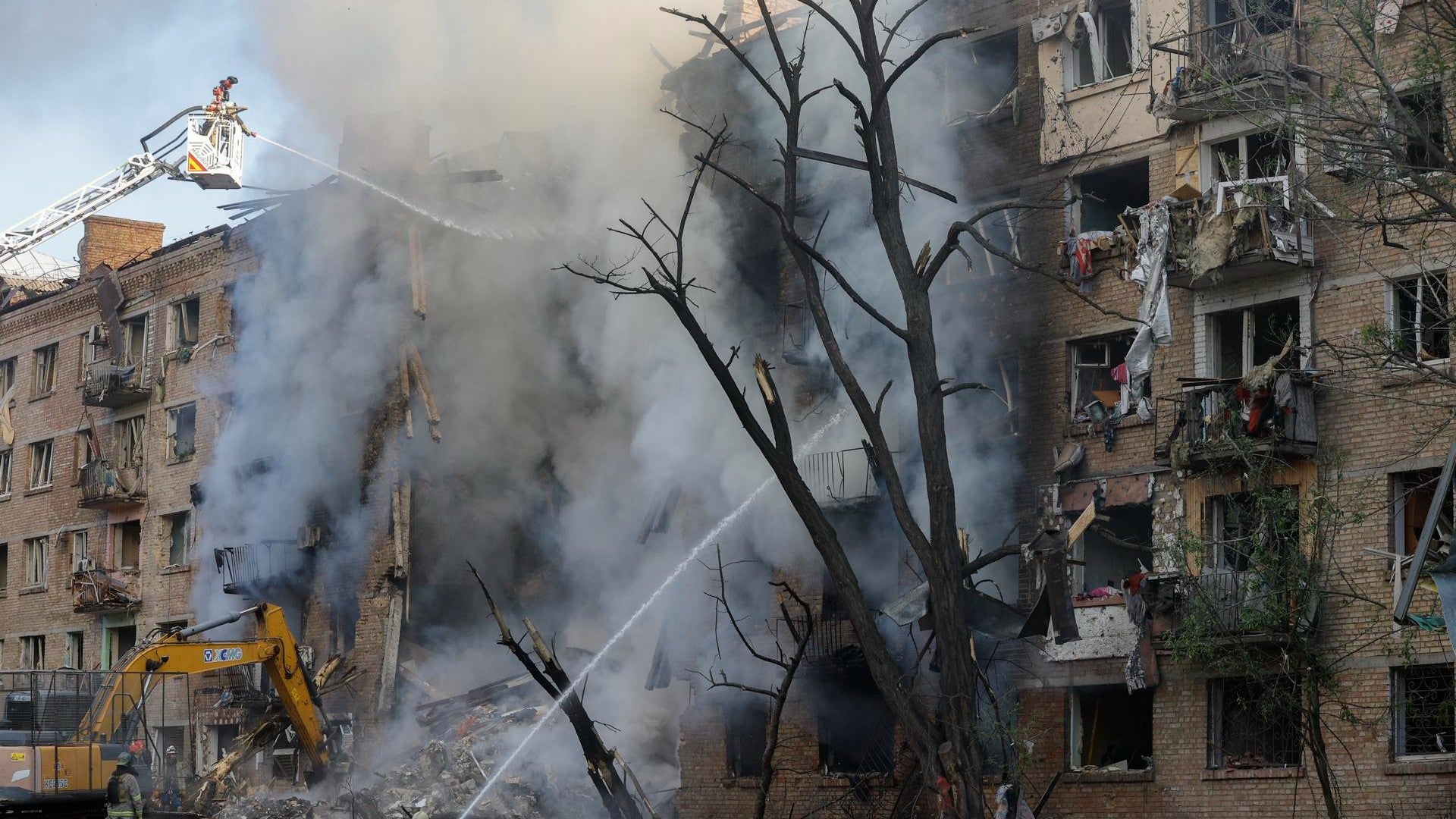 Ataques rusos en Kiev. (EFE)