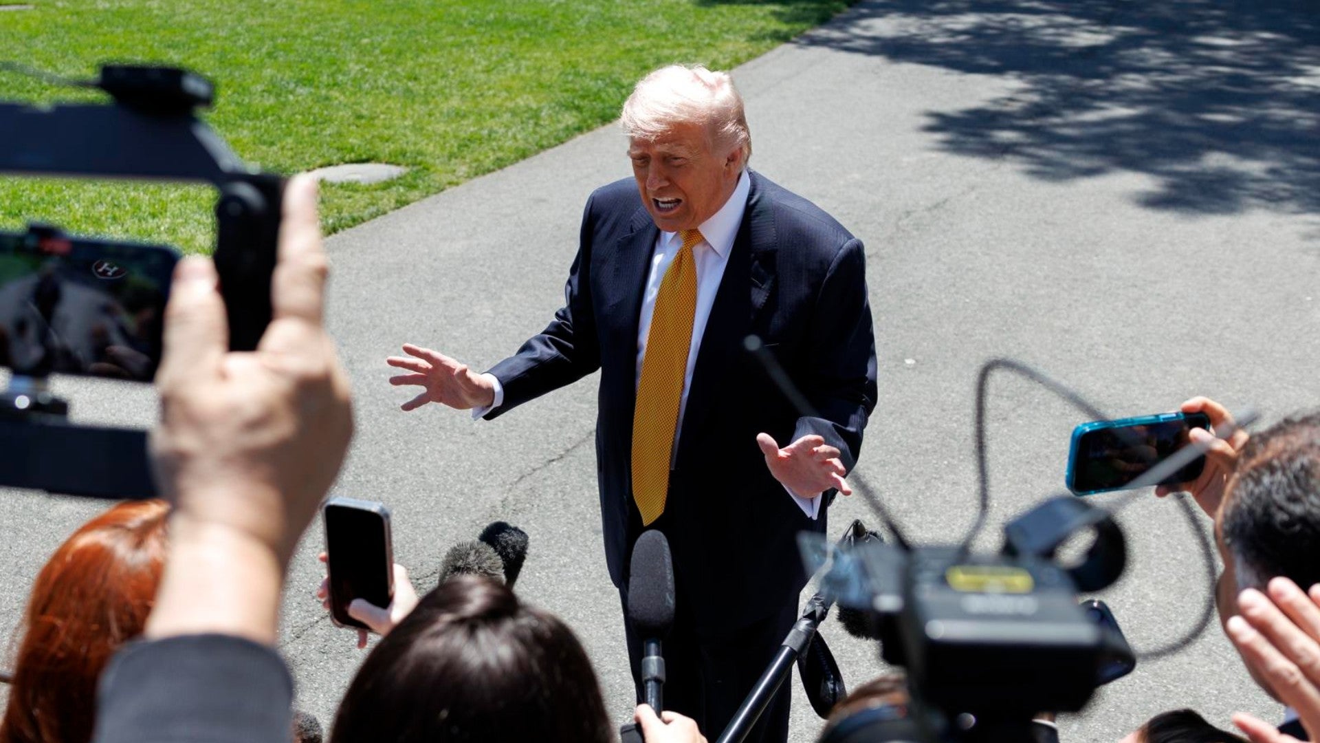 Donald Trump, presidente de EE. UU. (EFE)
