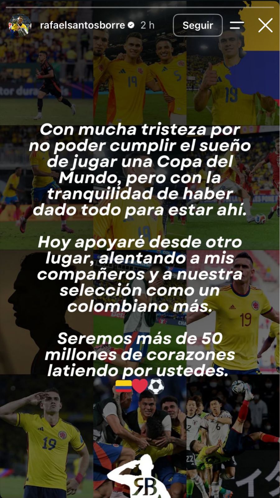 Historia IG: @RafaelSantosBorre