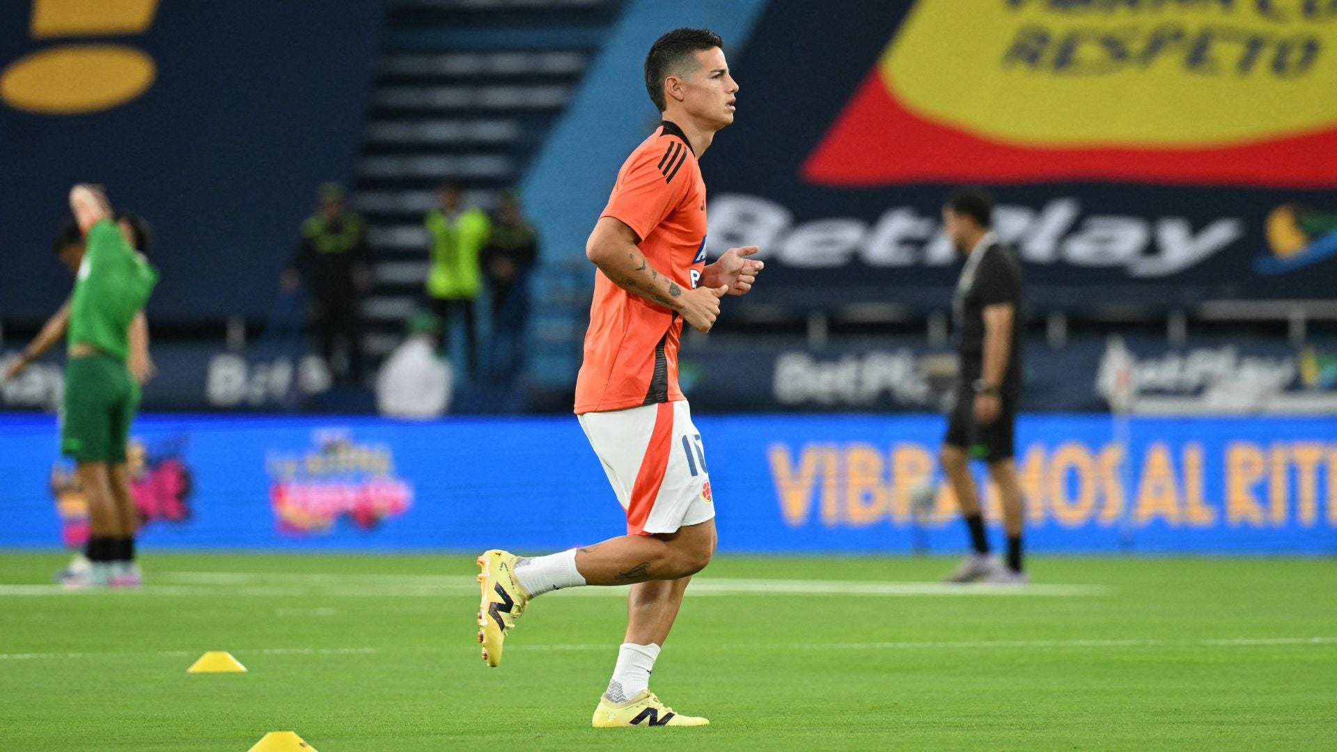 James Rodríguez, de los primeros en sumarse a la concentración oficial de la selección - Foto: AFP