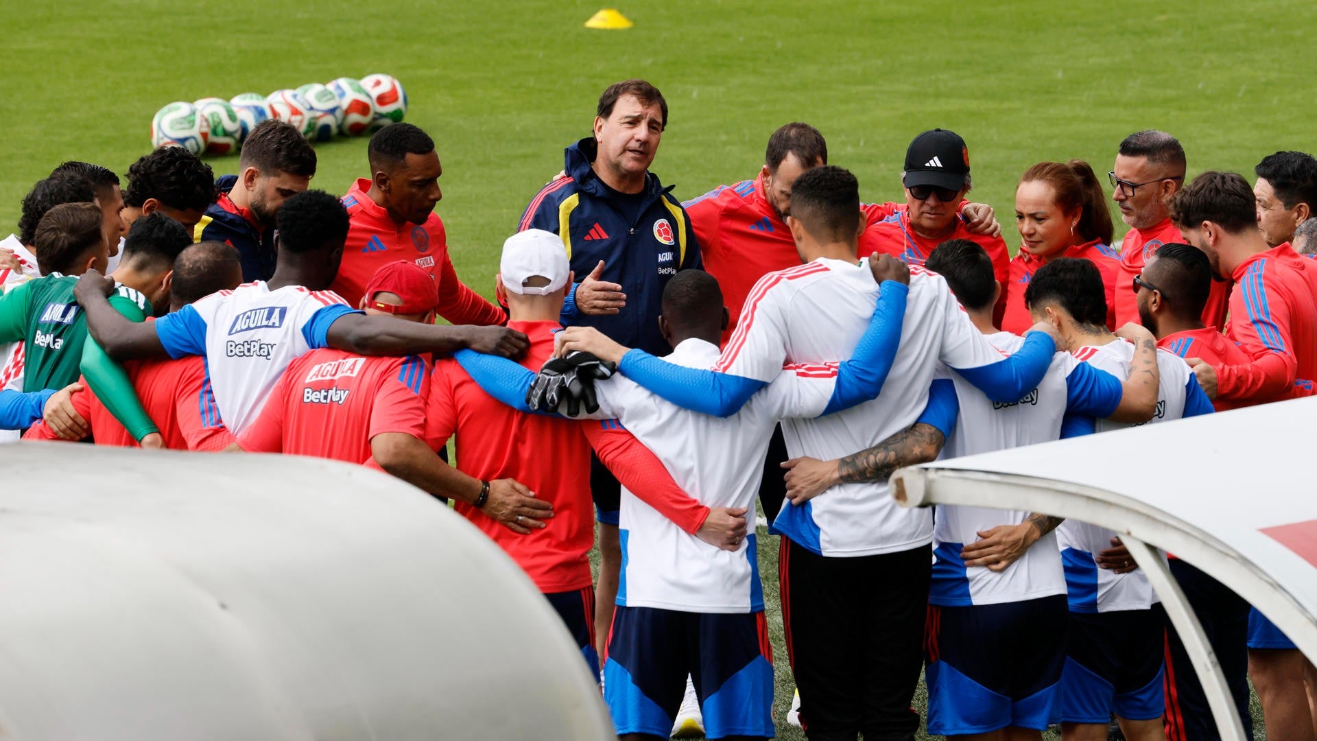 Jugadores de la Selección COlombia concentrados en Bogotá - Foto: EFE