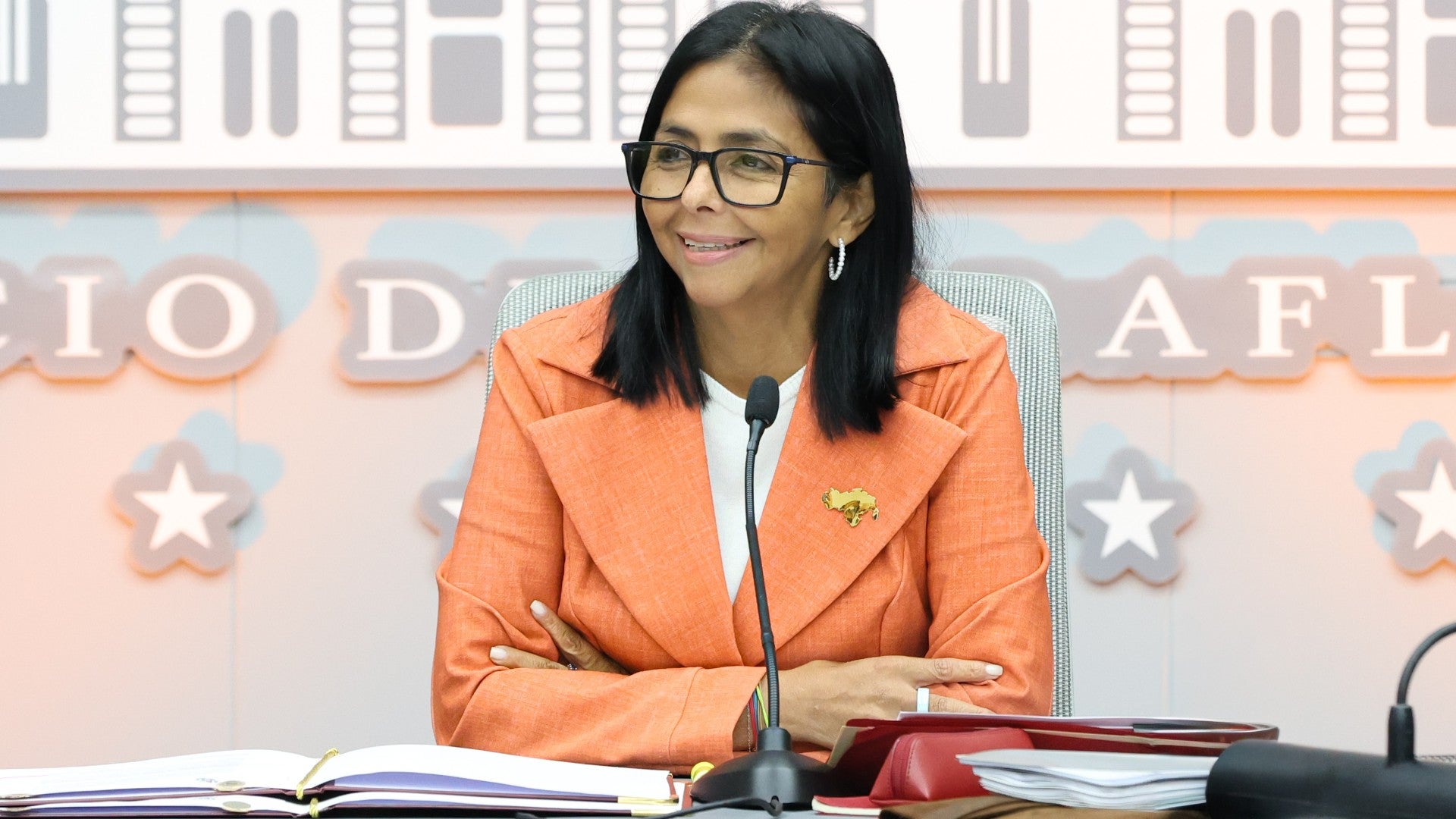 Delcy Rodríguez, jefe encargada del régimen venezolano - Foto: EFE