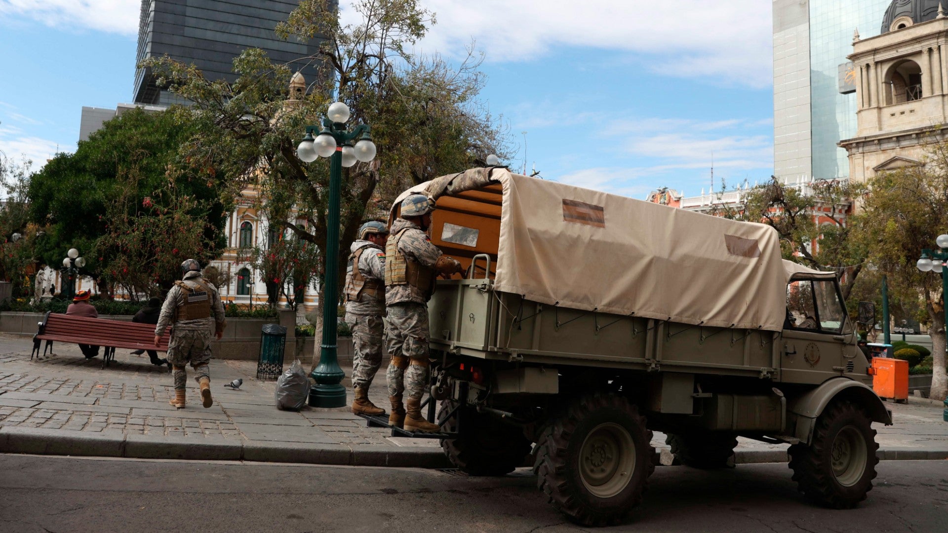 Militares bolivianos - Foto de referencia: EFE