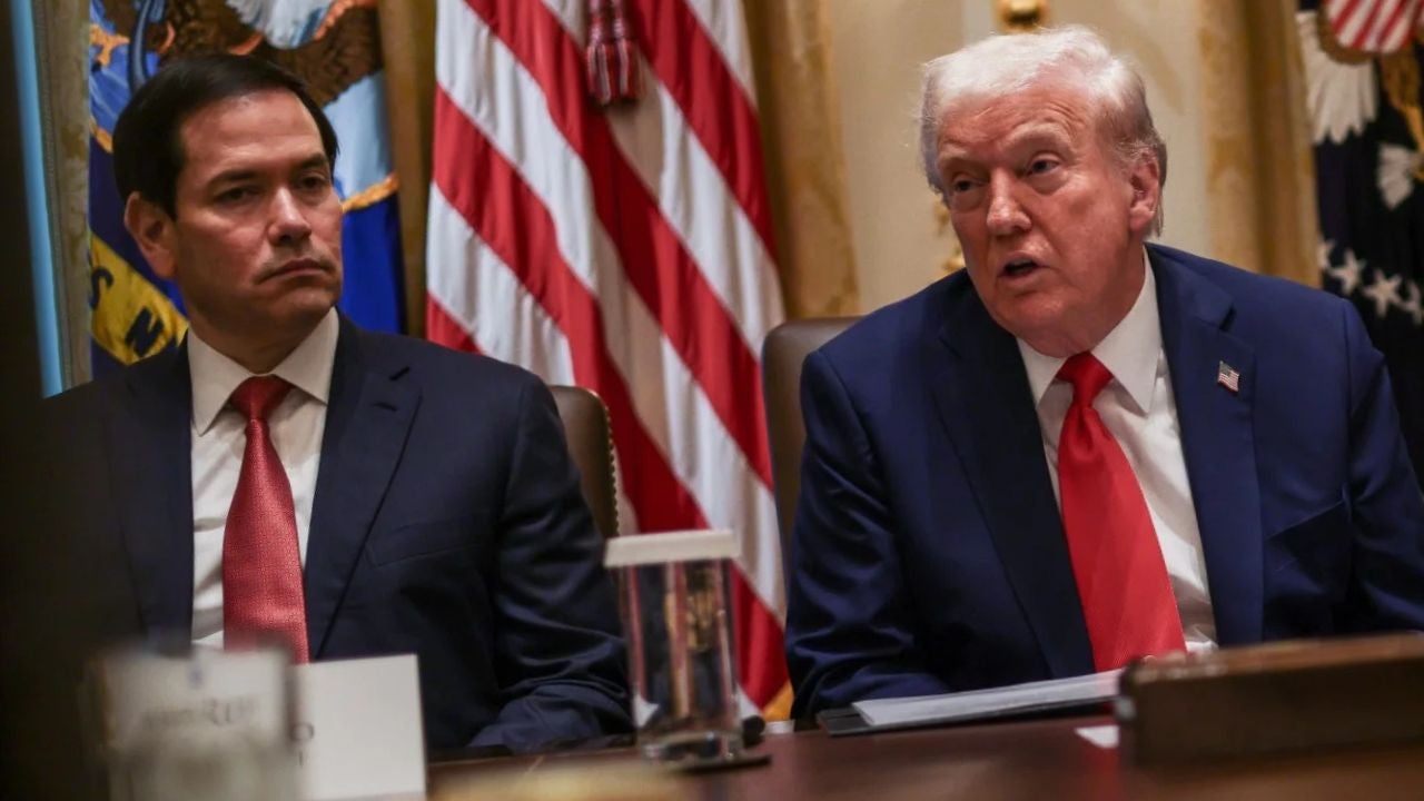 Marco Rubio y Donald Trump - Foto EFE