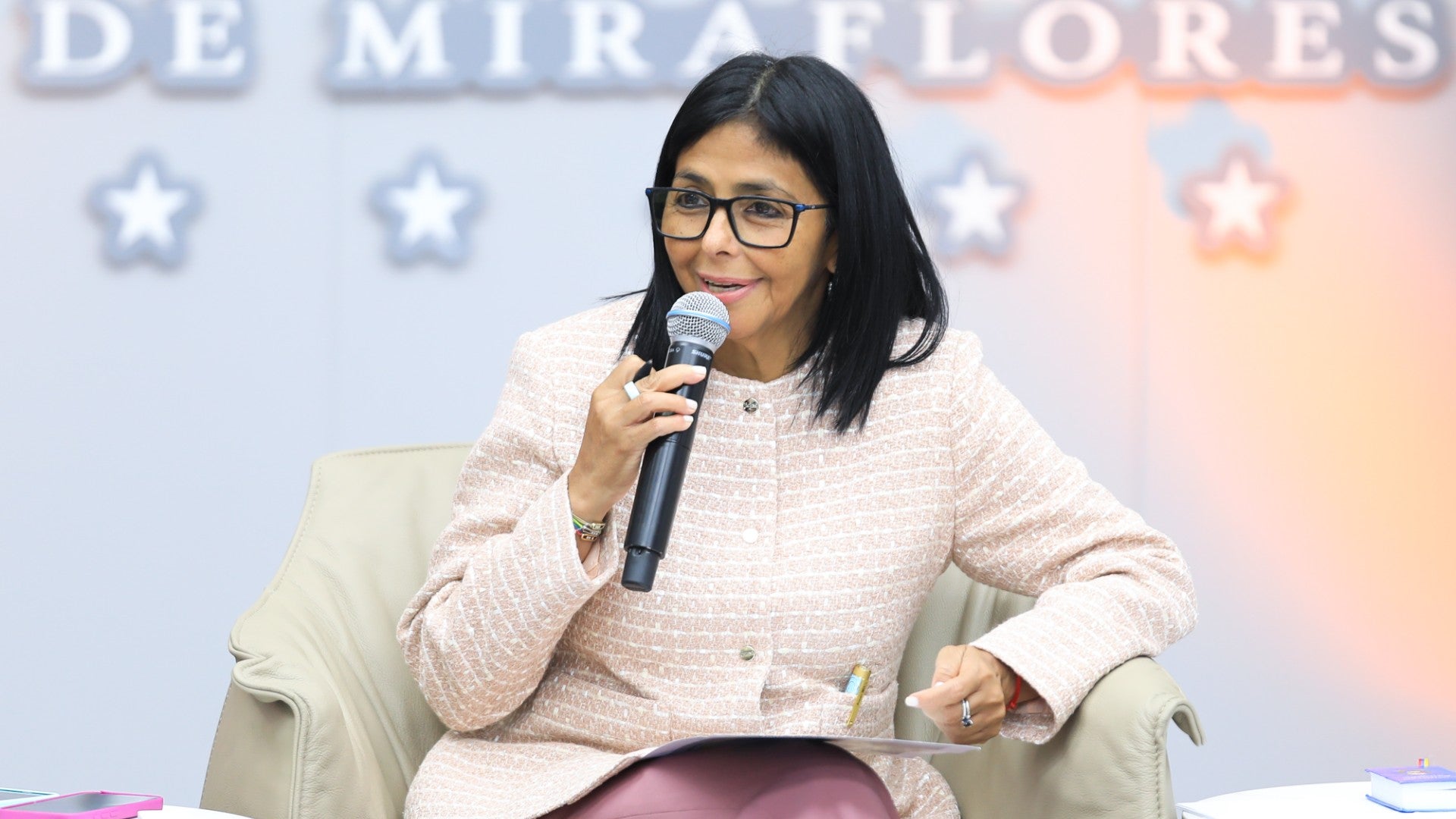 Delcy Rodríguez - Foto: EFE