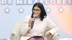 Delcy Rodríguez - Foto: EFE