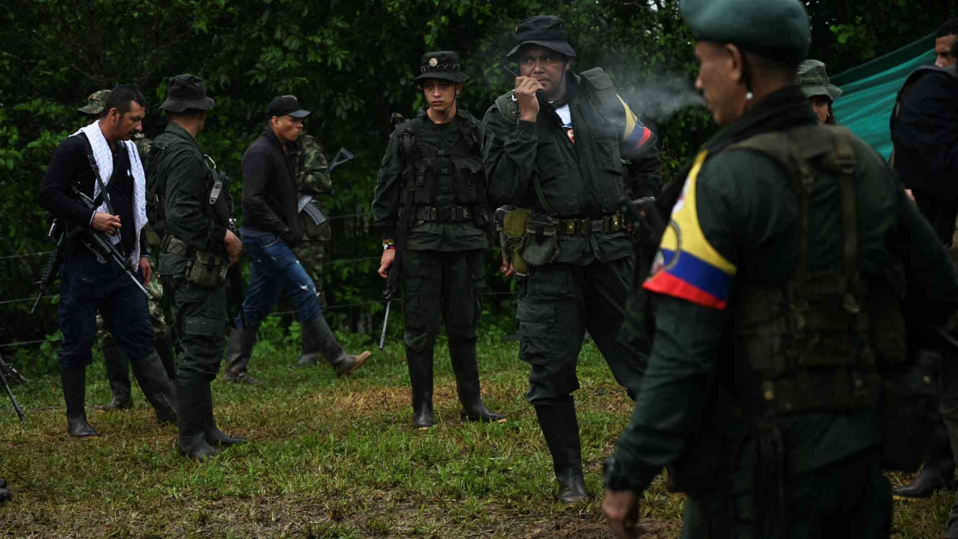 El comandante guerrillero disidente de las FARC, conocido como Calarcá - AFP