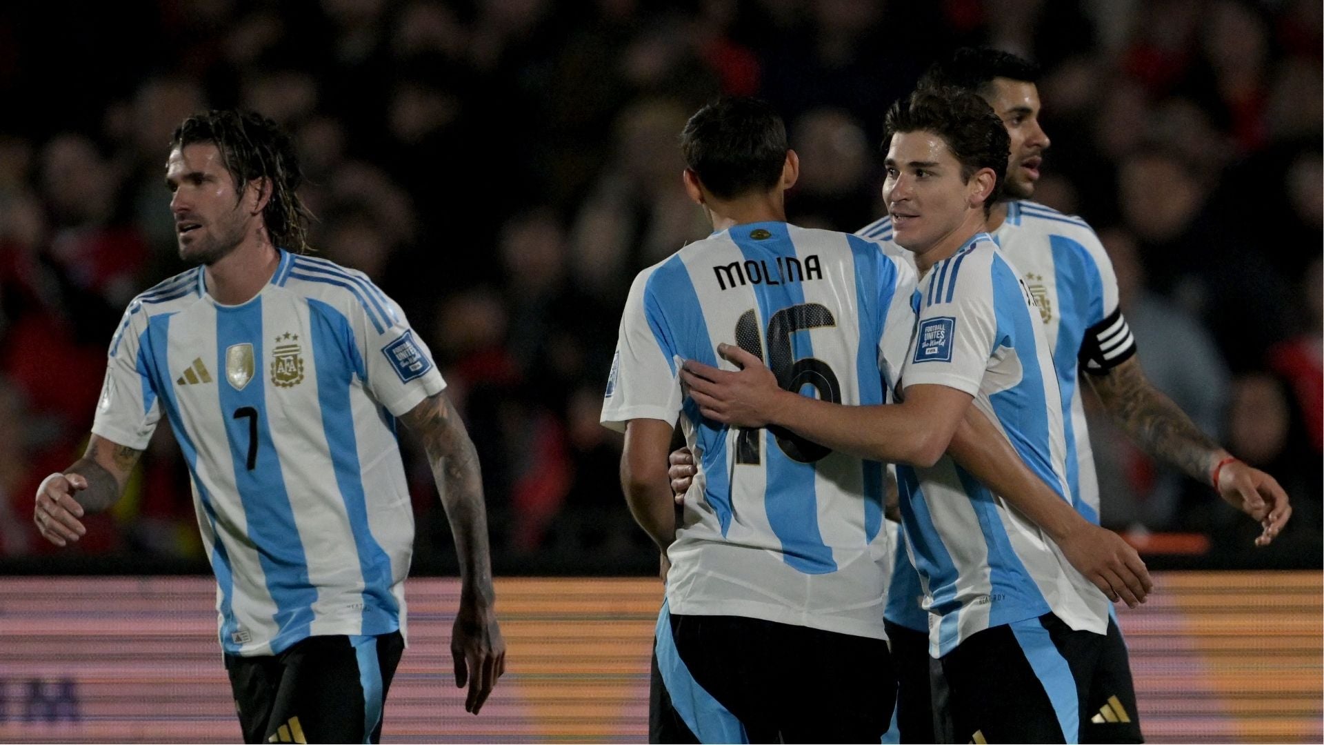Futbolistas de la Selección de Argentina - Foto: AFP
