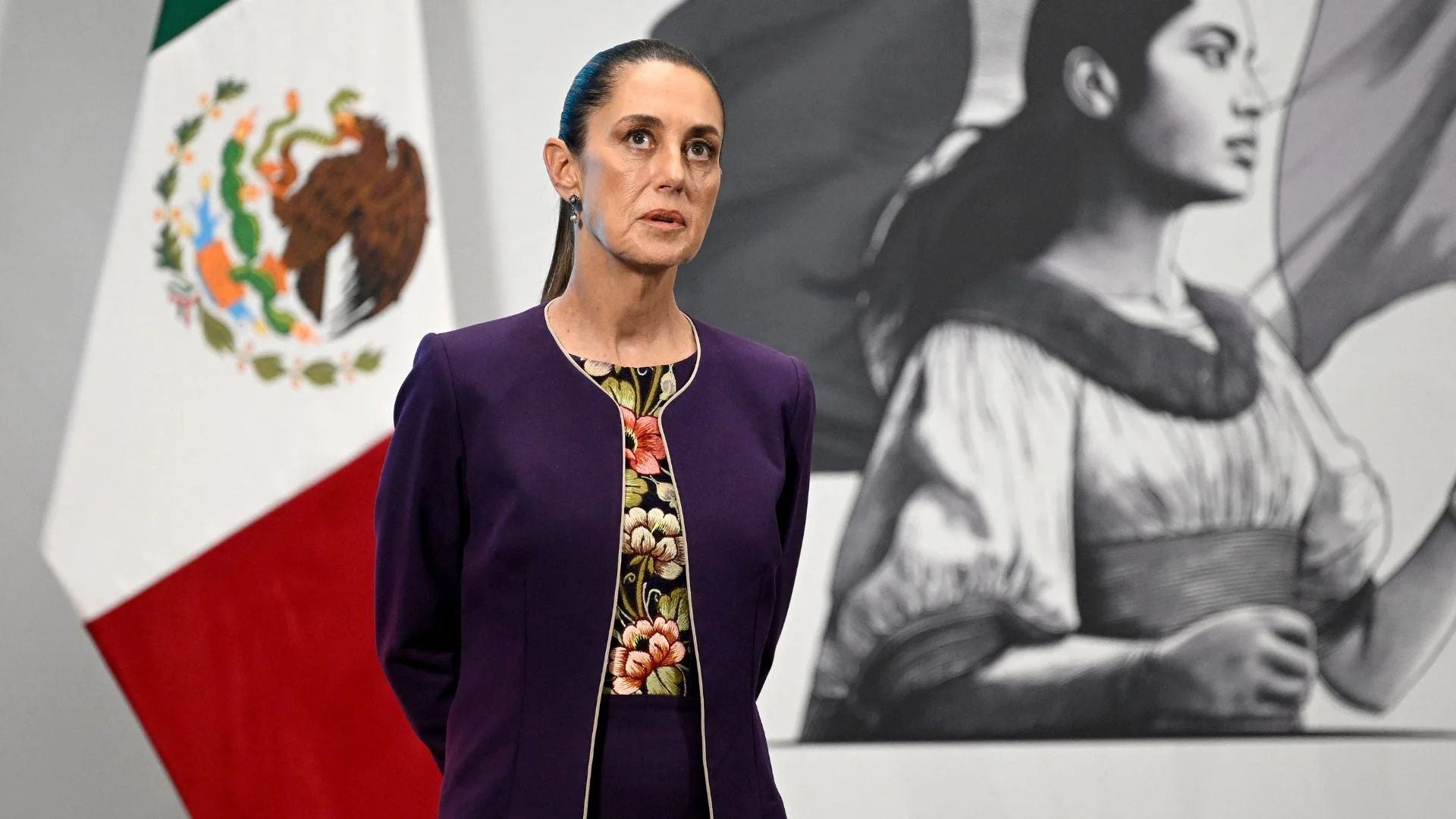 Claudia Sheinbaum, presidenta de México y su comentario hacia la prensa - Foto: AFP