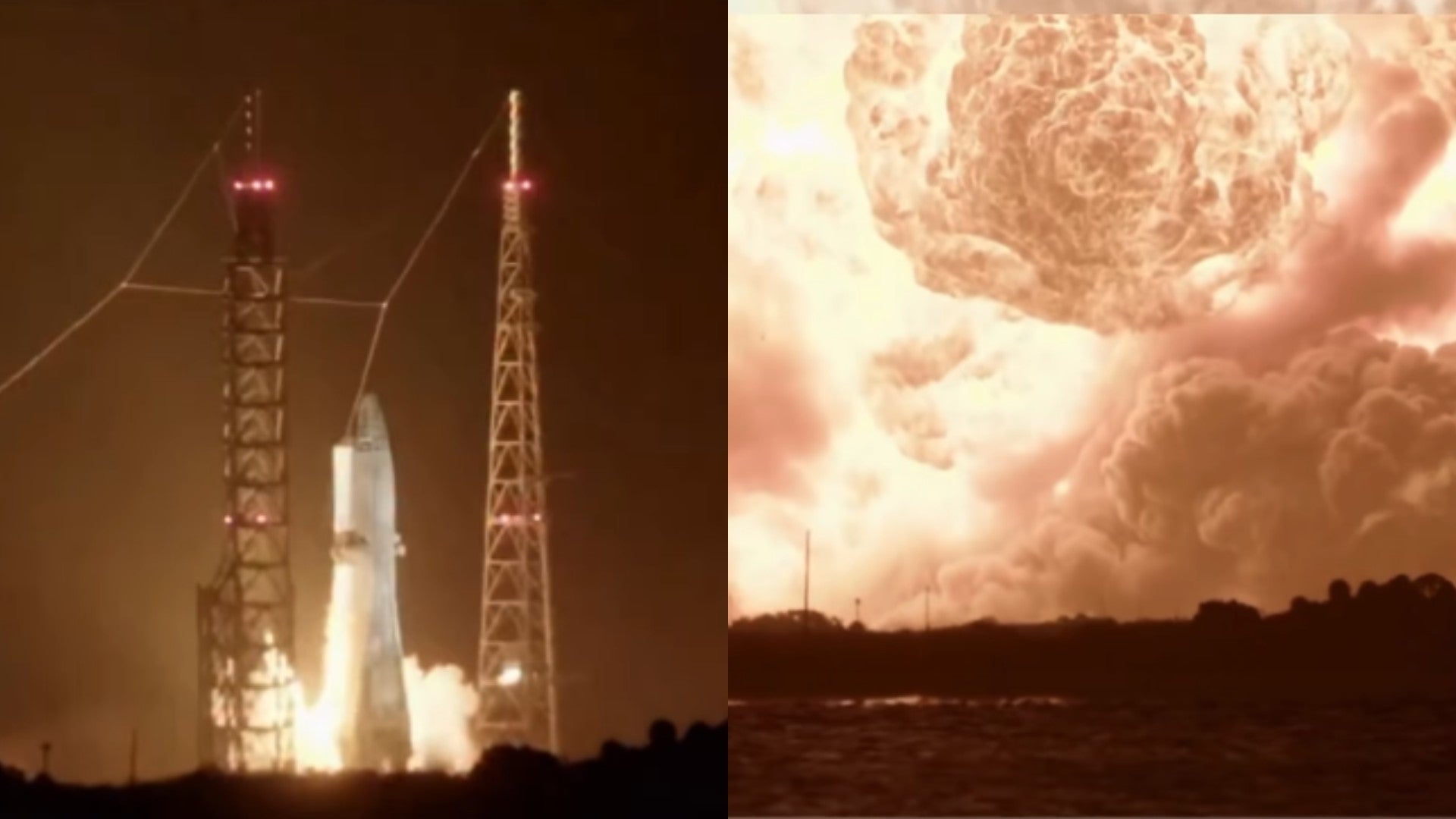 Cohete de Blue Origin explotó en plena prueba / FOTO: Captura de video