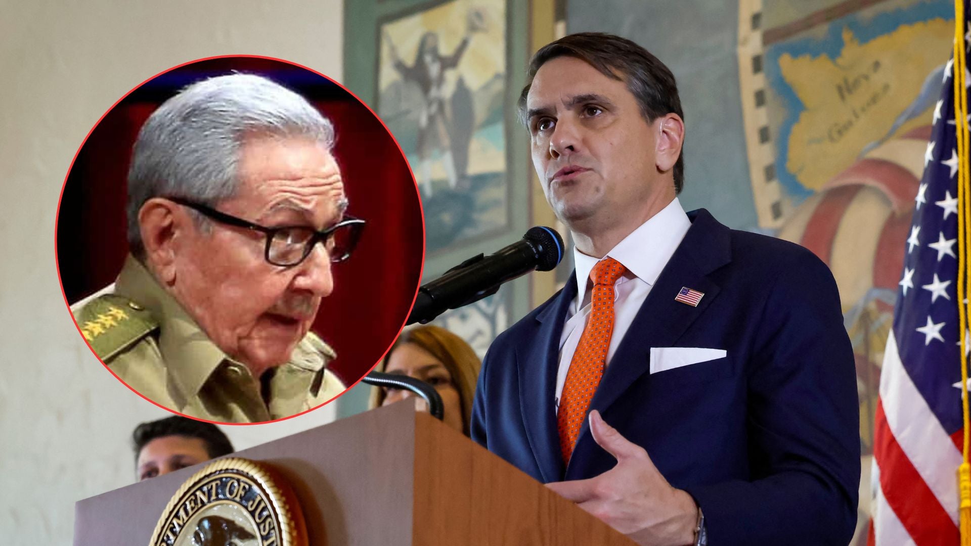 Todd Blanche y Raúl Castro | Fotos AFP