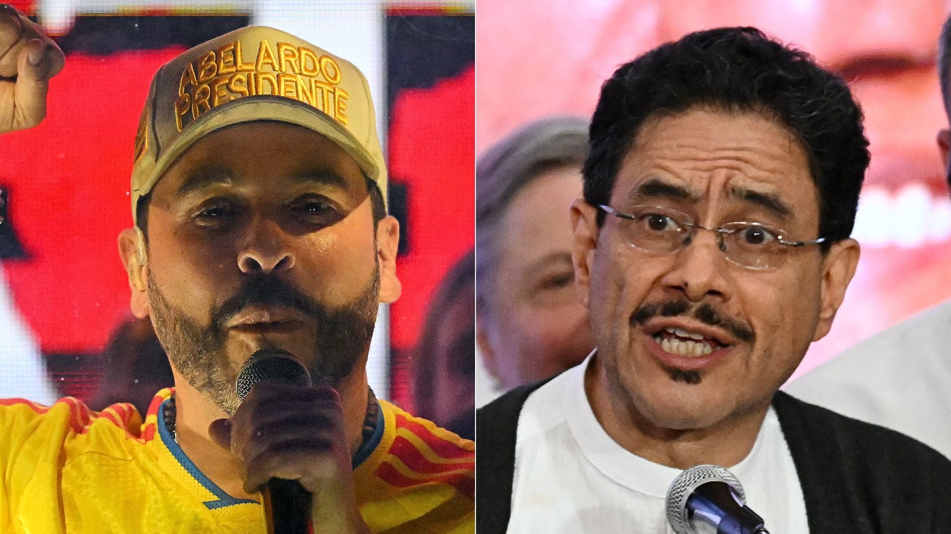 Abelardo de la Espriella/ Iván Cepeda - Fotos AFP