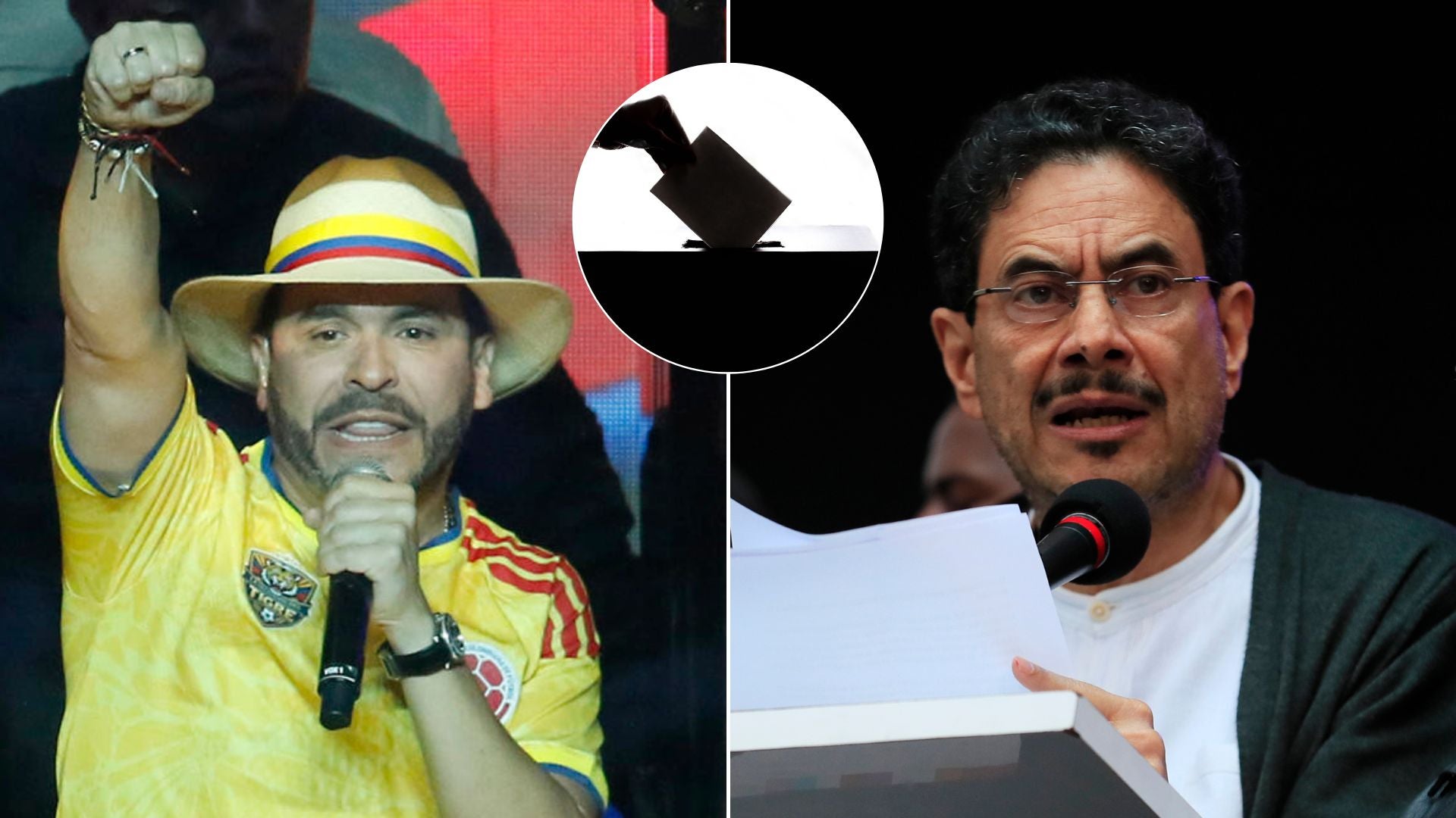 Candidatos presidenciales en Colombia | Fotos EFE