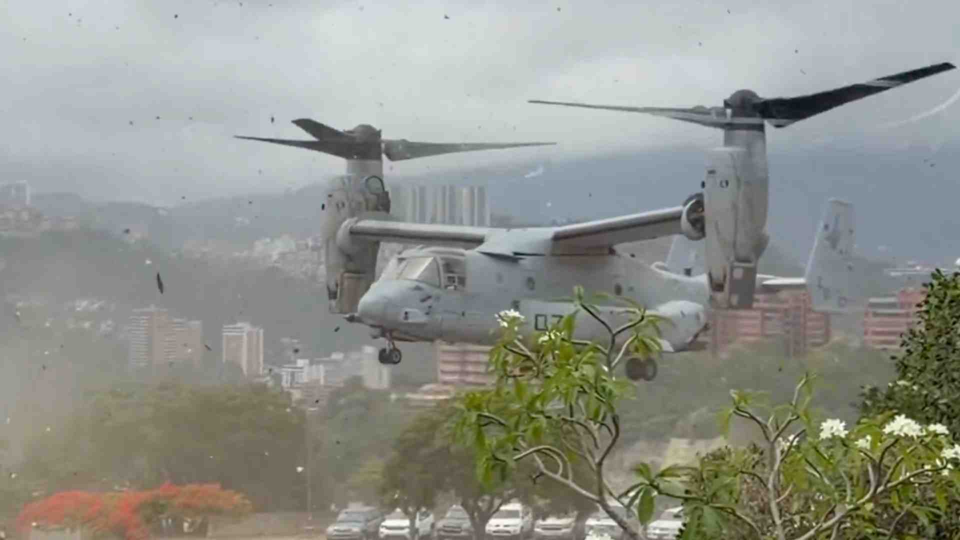 Simulacro de EEUU en Venezuela - Captura de video