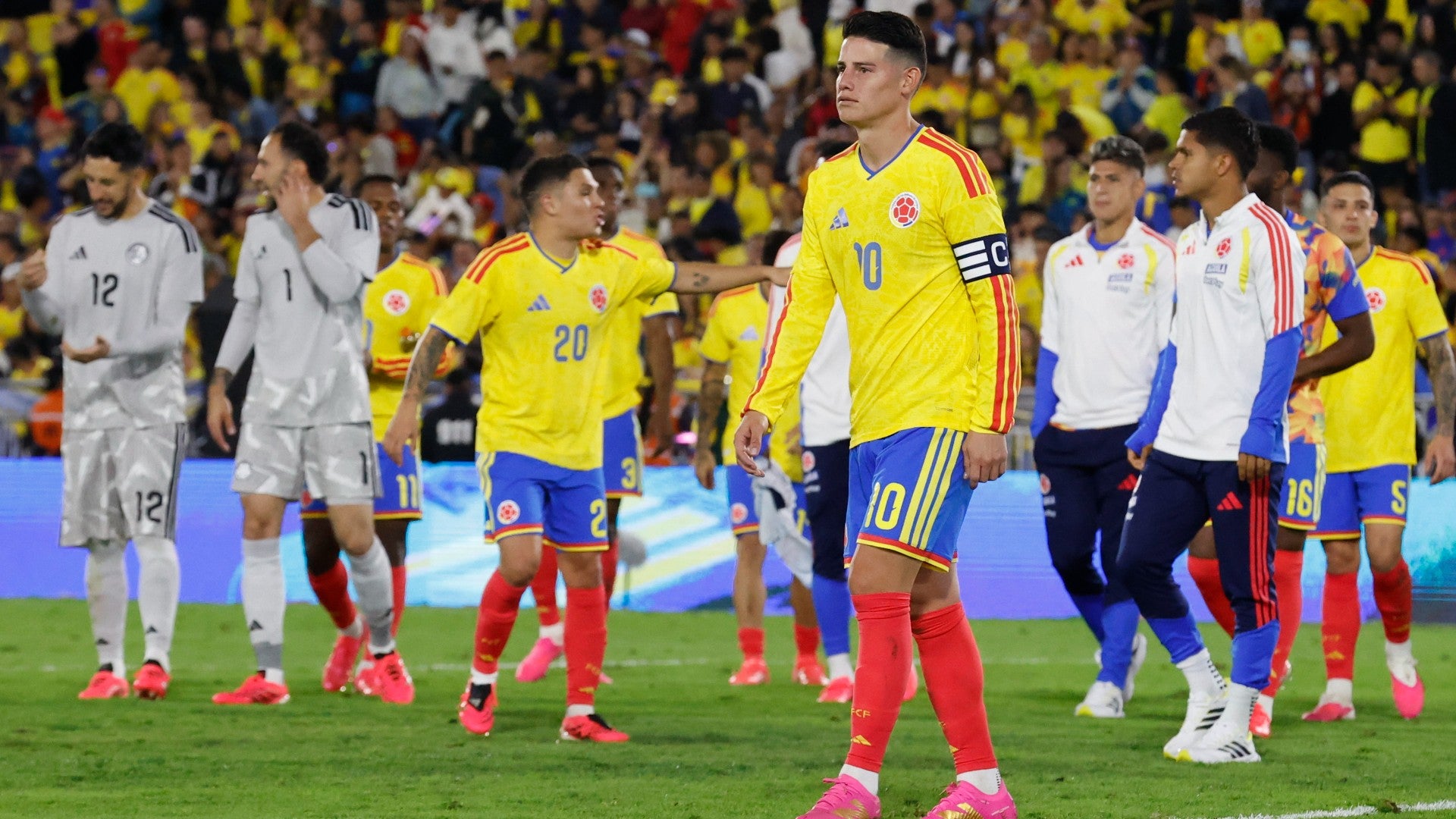 James Rodríguez, jugador de la selección Colombia - Foto: EFE