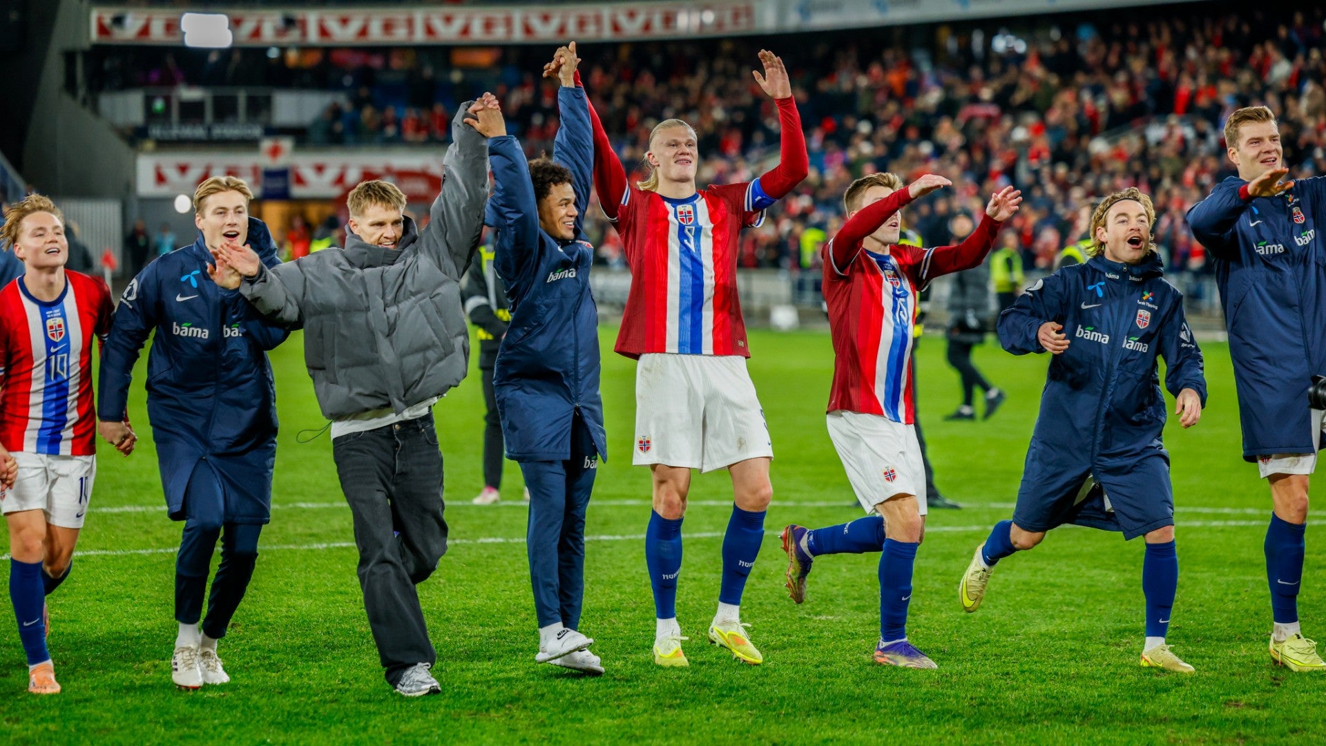 Jugadores de la Selección de Noruega - Foto: EFE