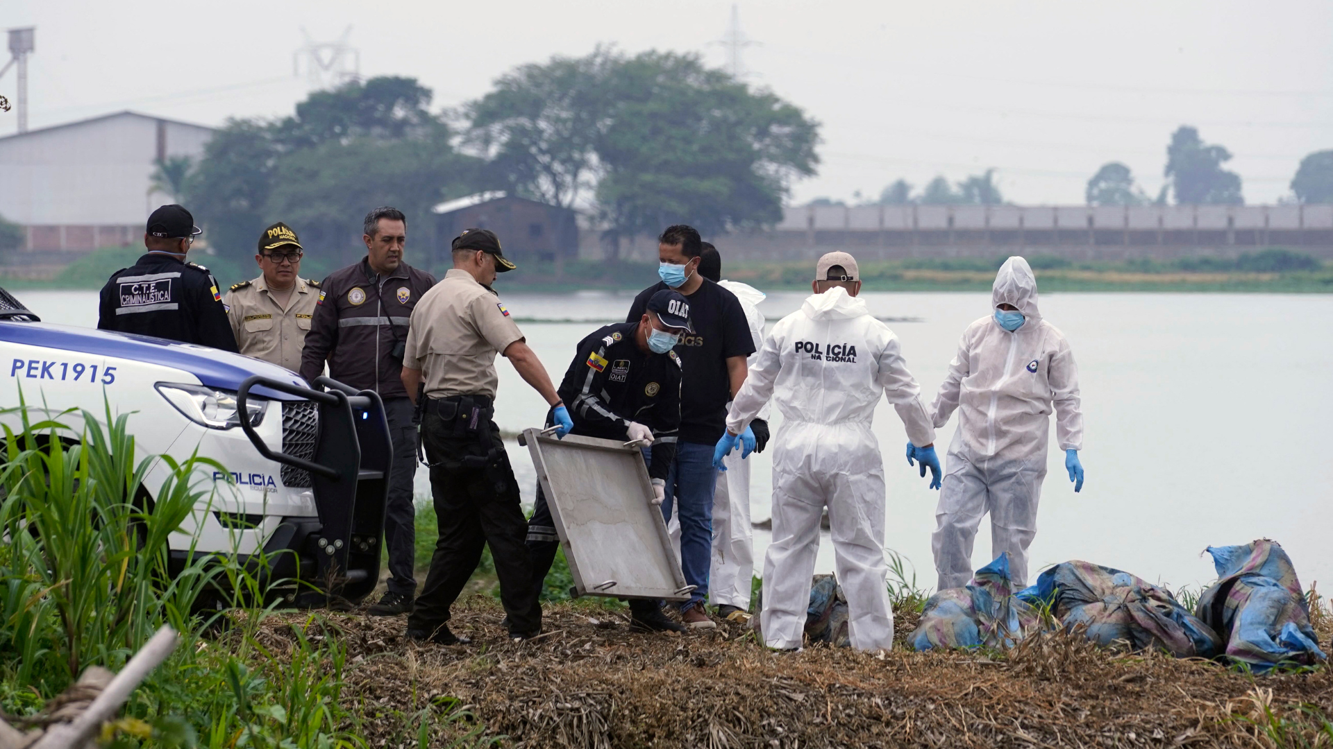 Cuerpos hallados en Ecuador | Foto: AFP