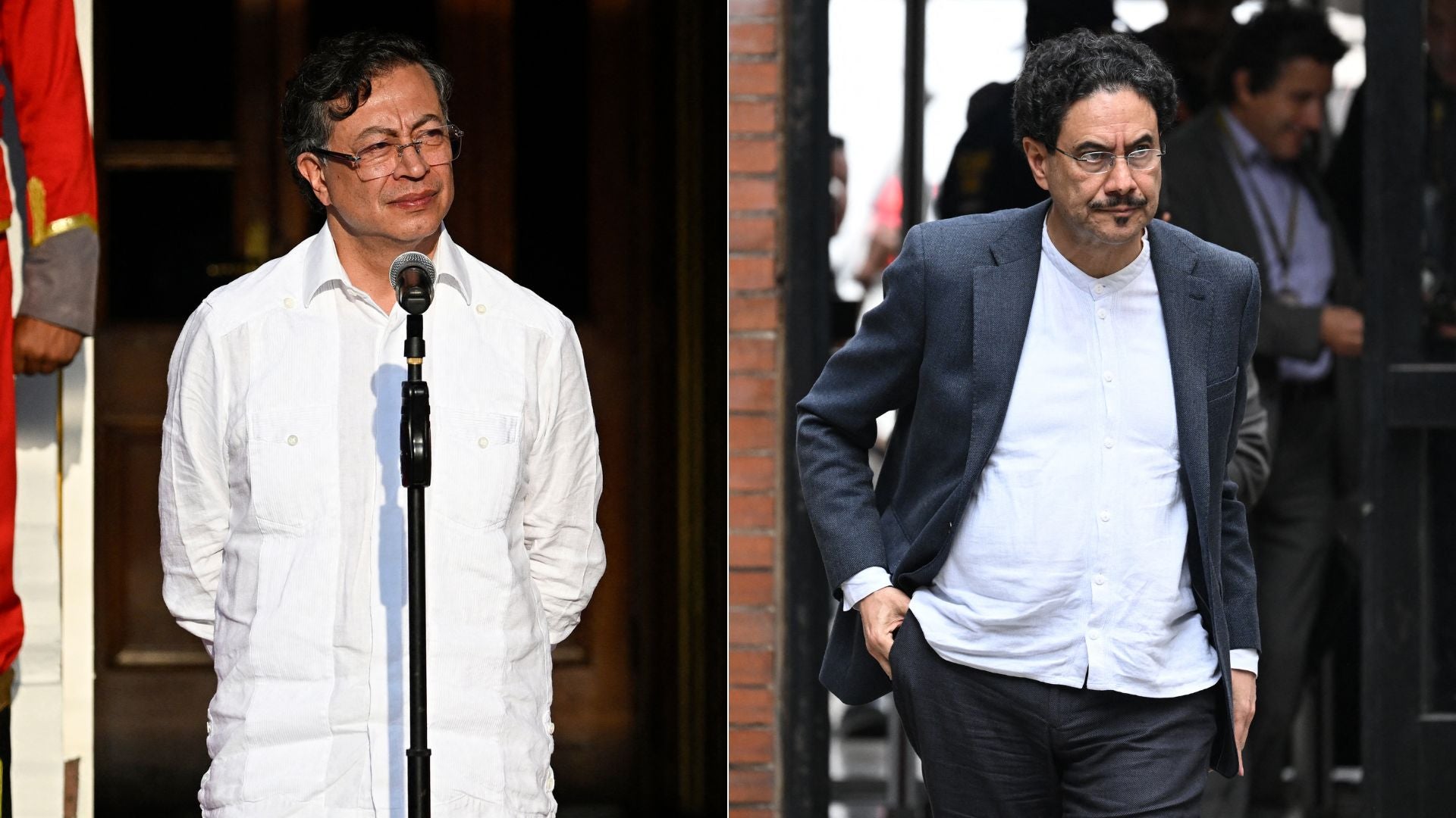 Gustavo Petro/ Iván Cepeda - Fotos AFP