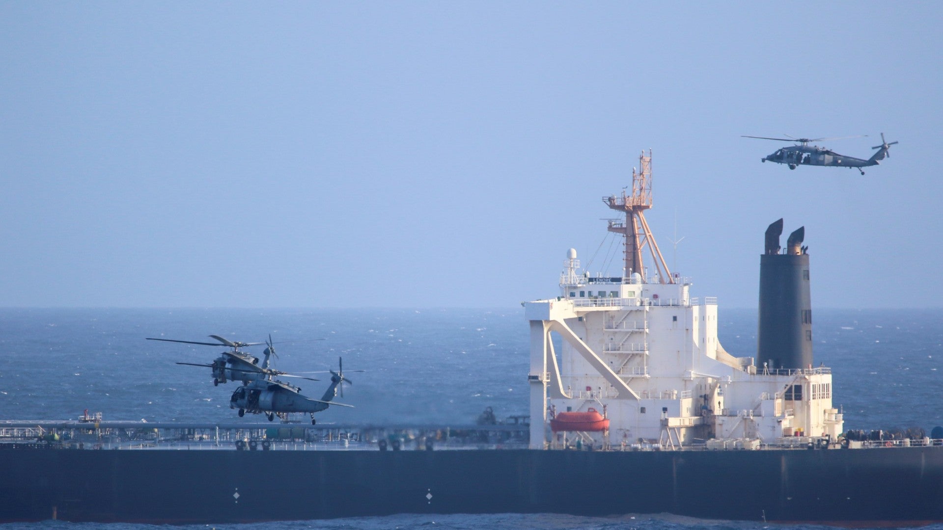 Interdicción de buque por Estados Unidos - Foto: EFE