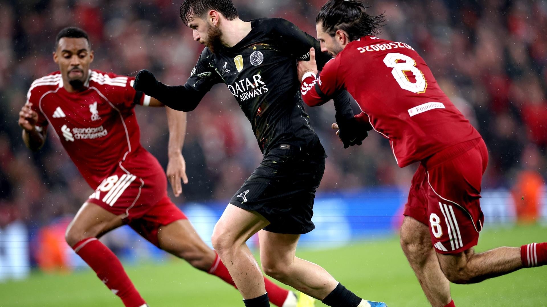 Liverpool ante PSG en Champions League - Foto: EFE