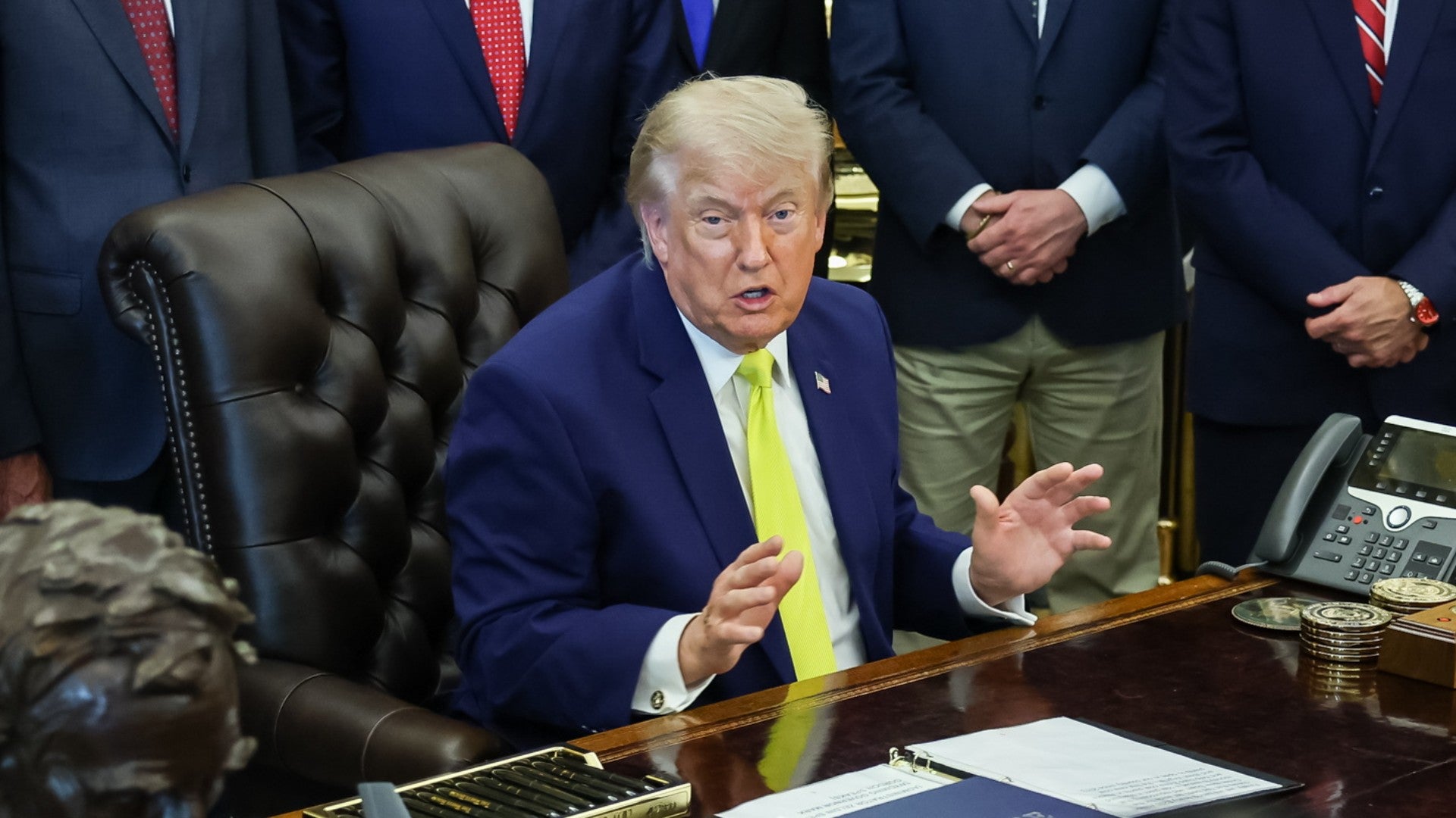 Donald Trump, presidente de EE. UU. - Foto: EFE