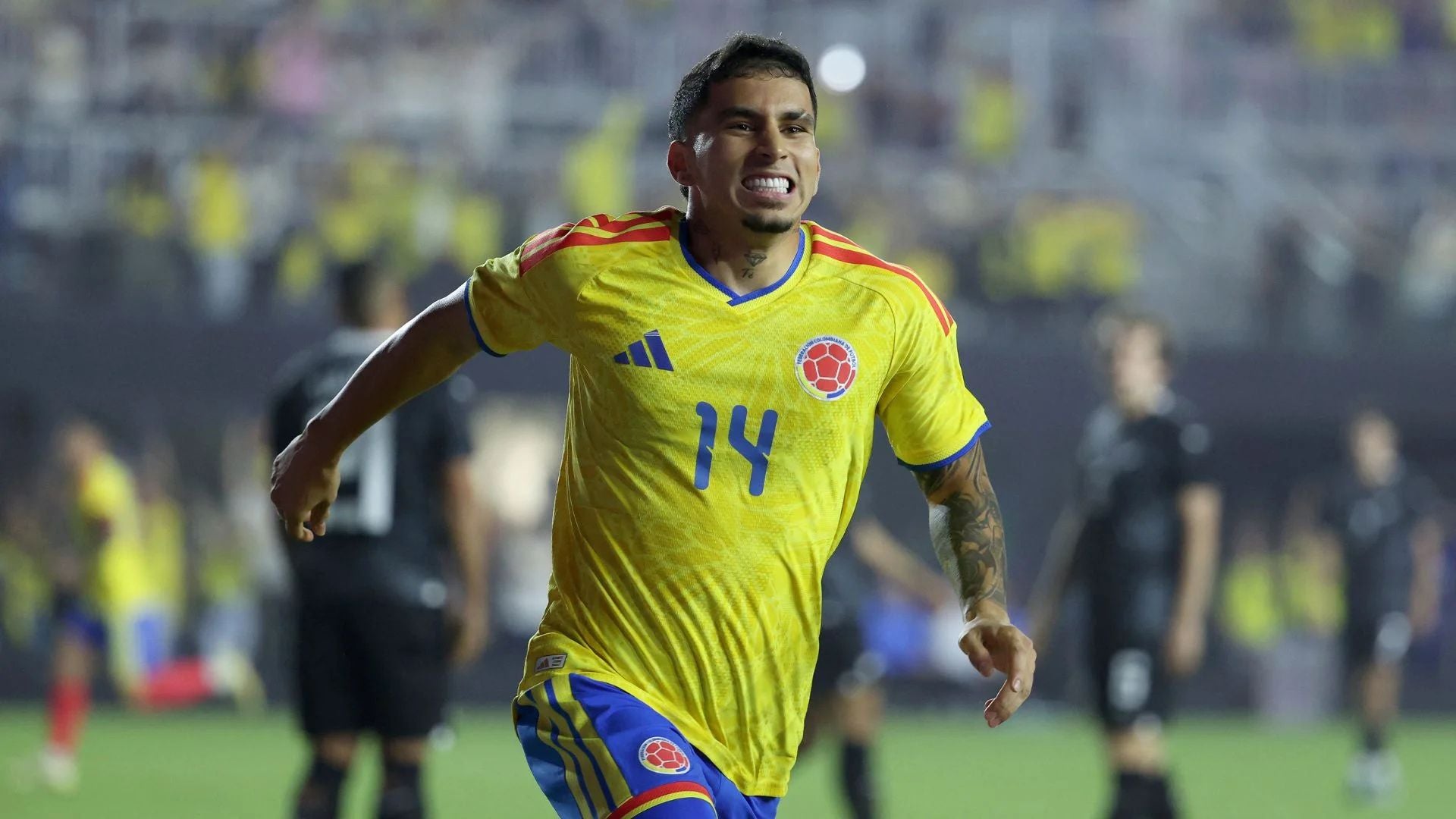 Gustavo Puerta, mediocampista de la selección Colombia - Foto: AFP
