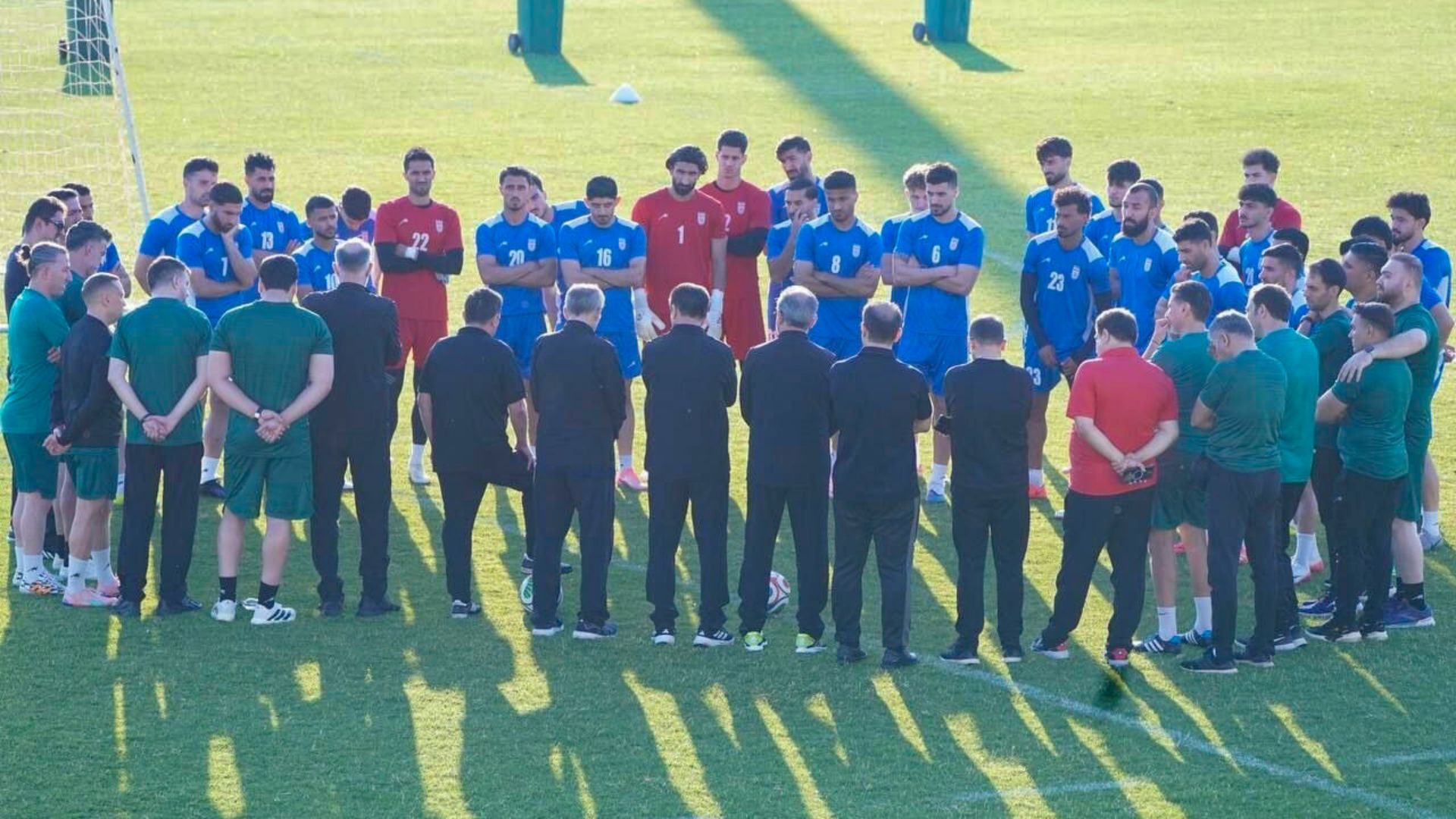 Entrenamiento Selección de Irán - Foto EFE