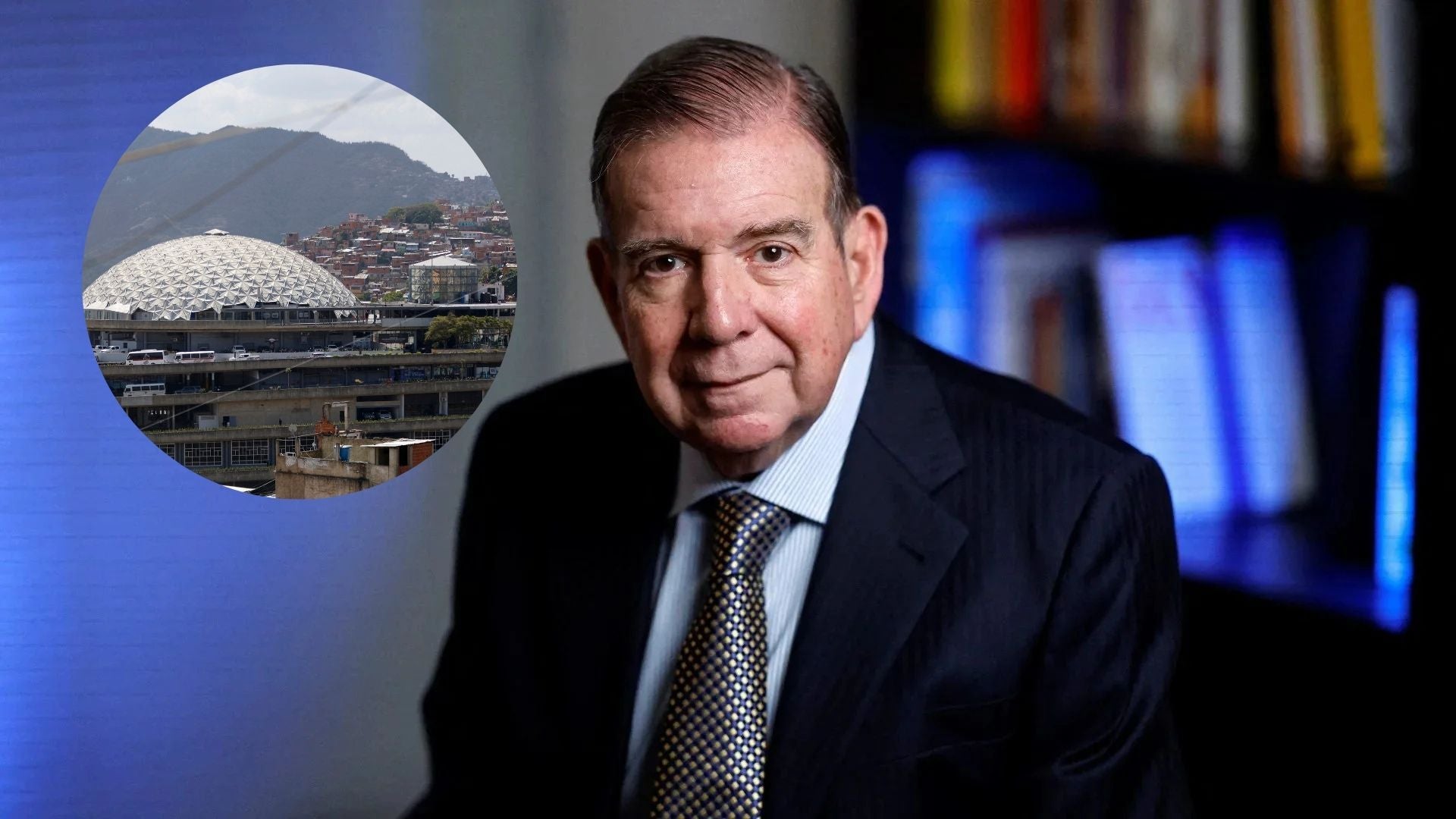 Edmundo González - El Helicoide - Fotos: AFP