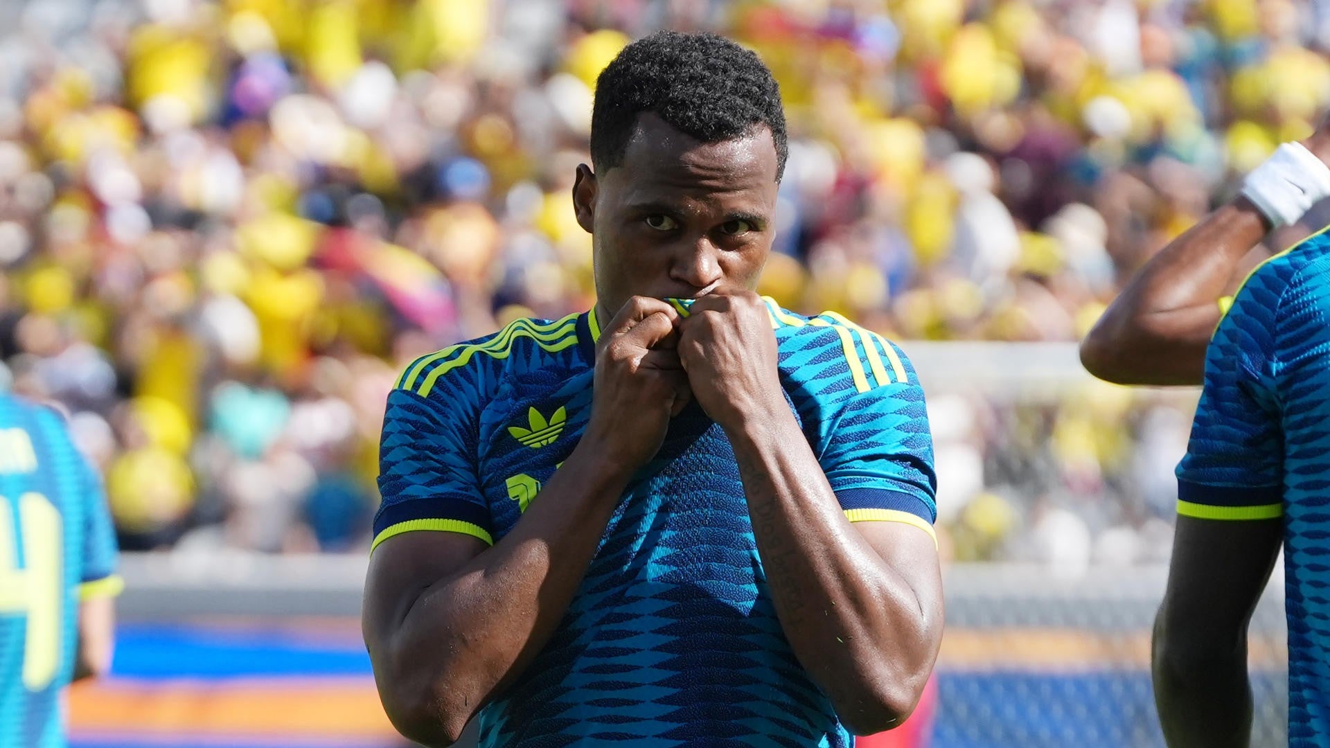 Jhon Arias, futbolista de la selección Colombia / FOTO: EFE