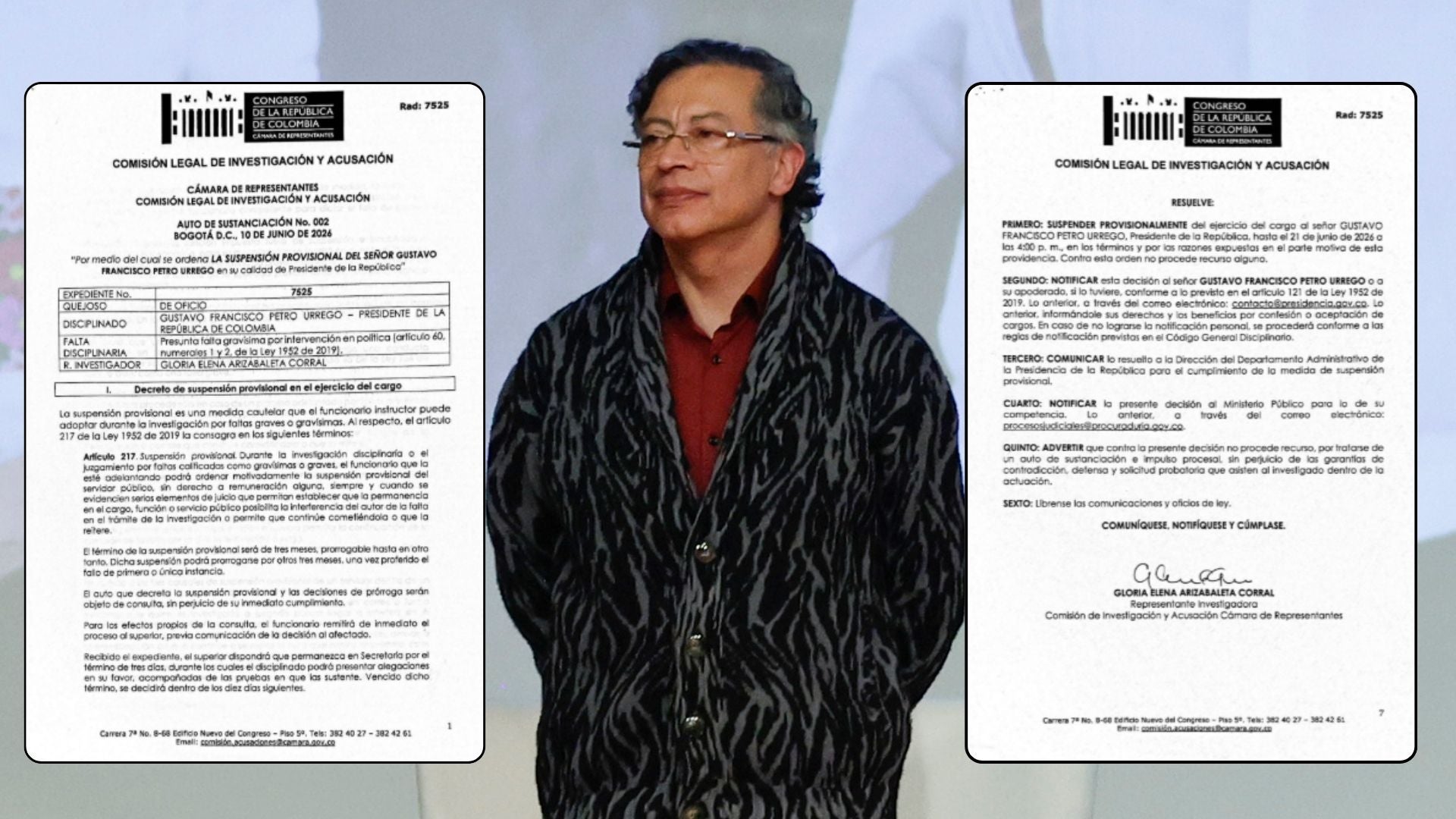 Gustavo Petro, presidente de Colombia - Foto: EFE