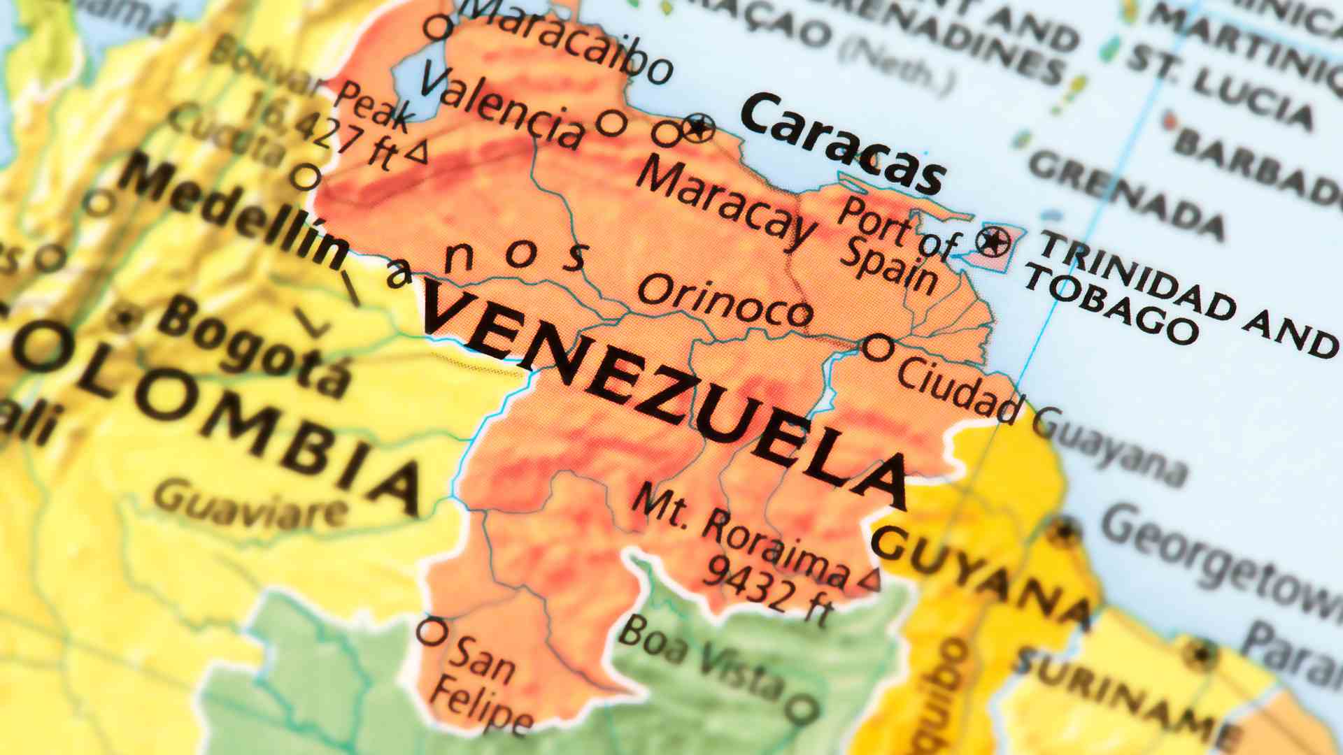 Mapa de Venezuela - Canva