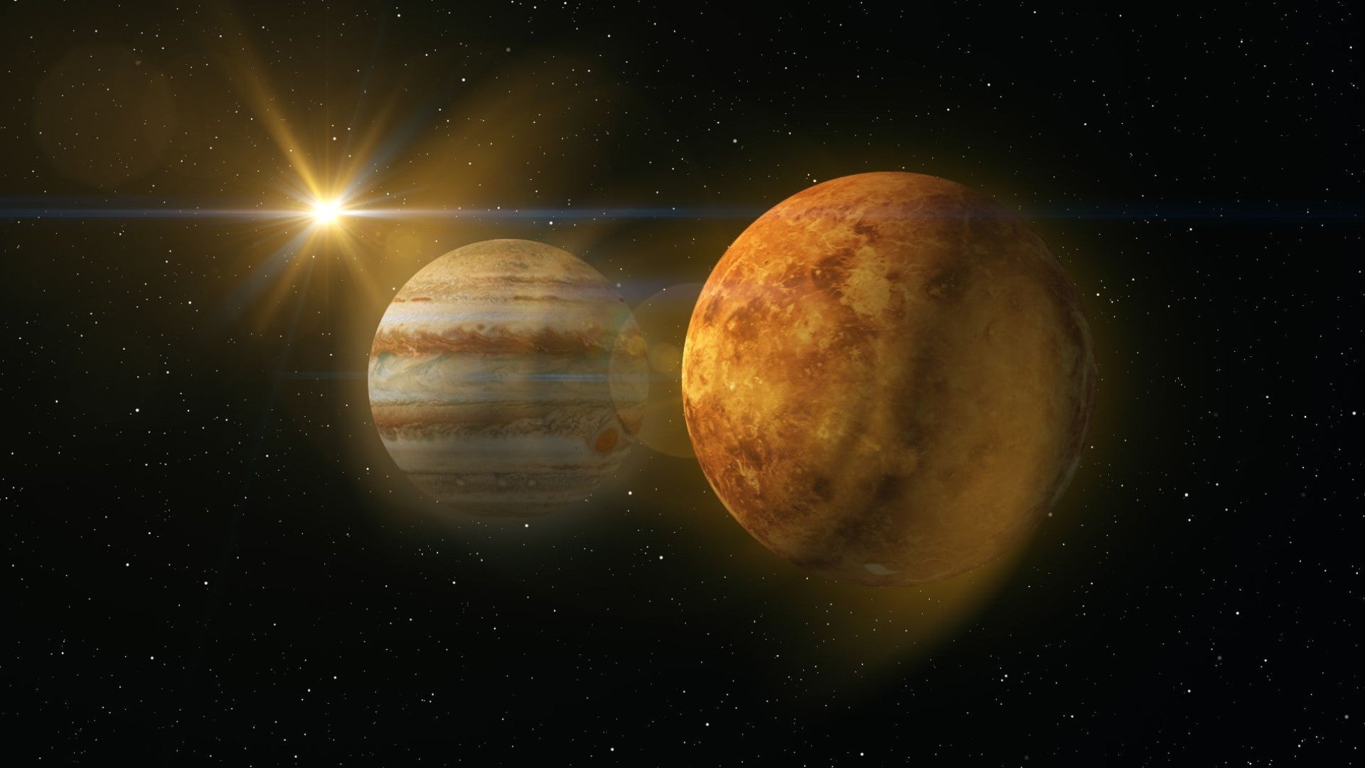 Júpiter y Venus (Canva)