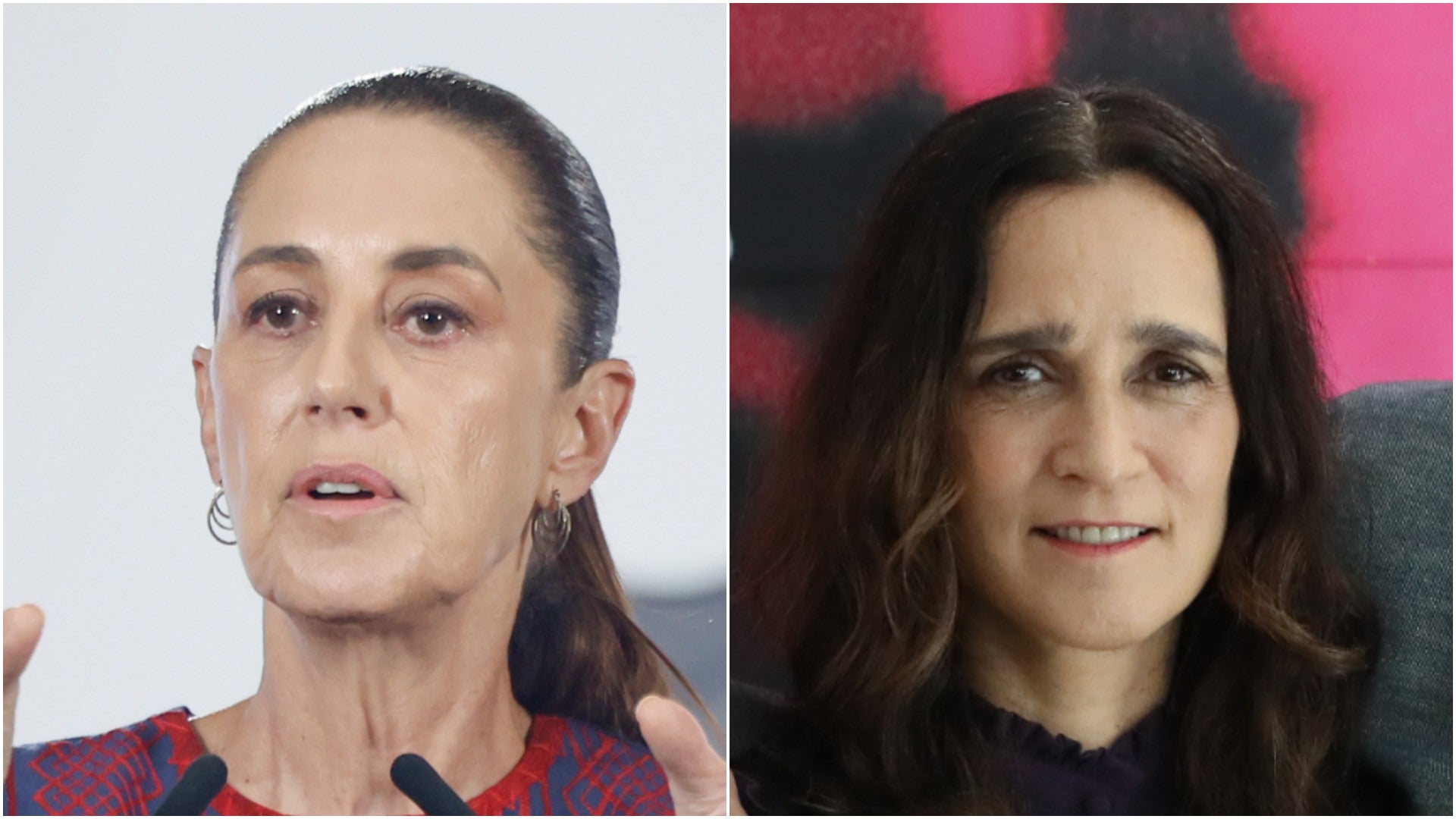 Claudia Sheinbaum, presidente de México / Julieta Venegas, cantautora mexicana - Fotos: EFE